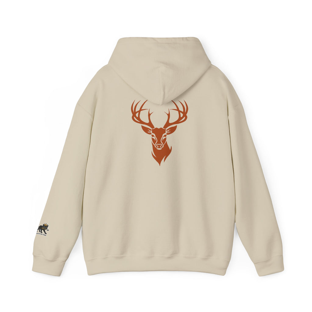 deer head Hooded Sweatshirt, Unisex Casual Hoodie