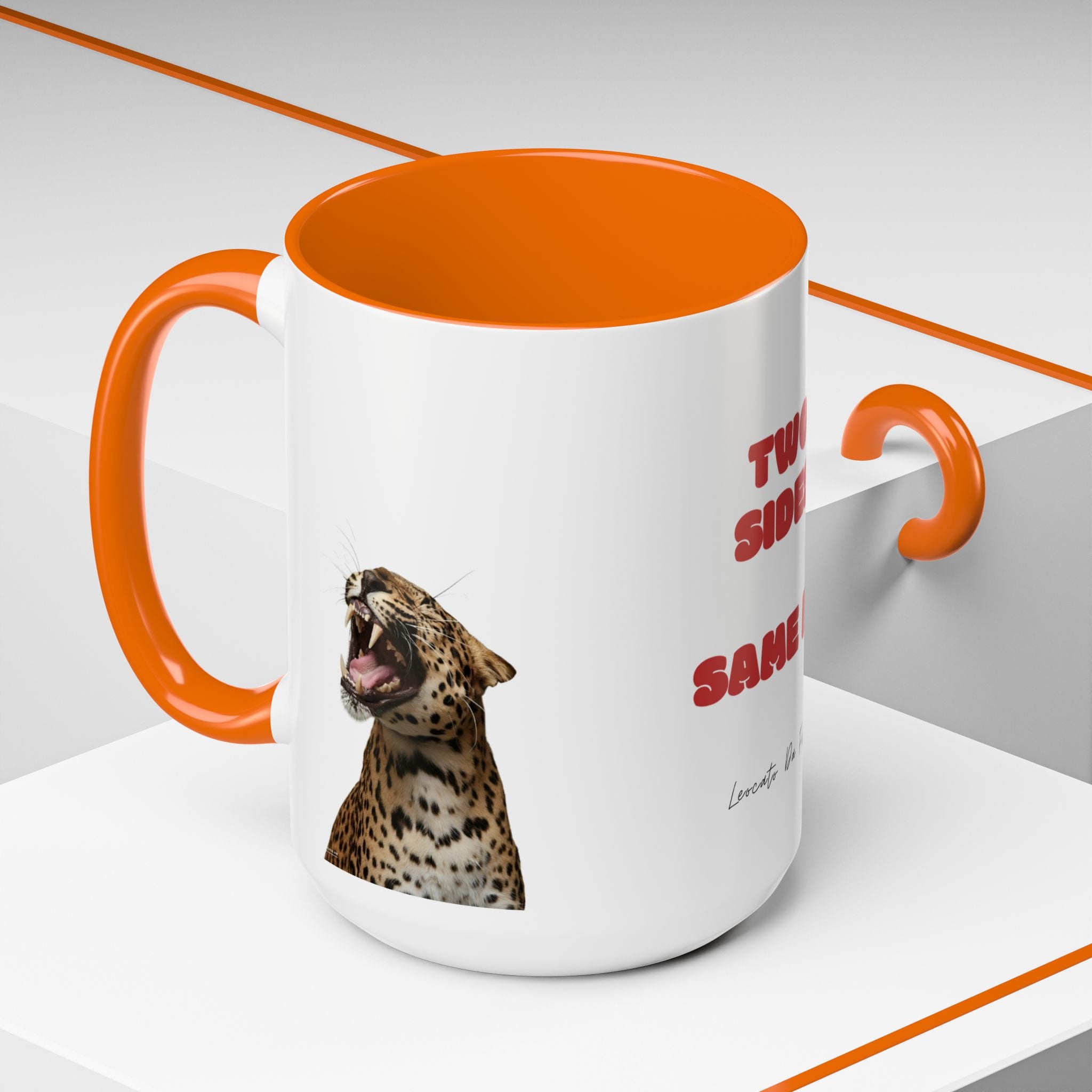 two sides same me  Coffee Mug (11, 15oz)