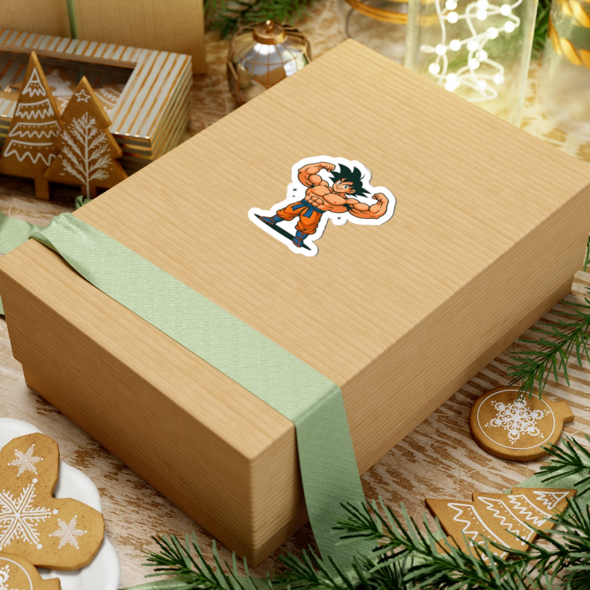 goku the GYM fitness    Character Kiss-Cut Stickers | Laptop, Decor, Gift, Naruto, Pain, Custom Stickers