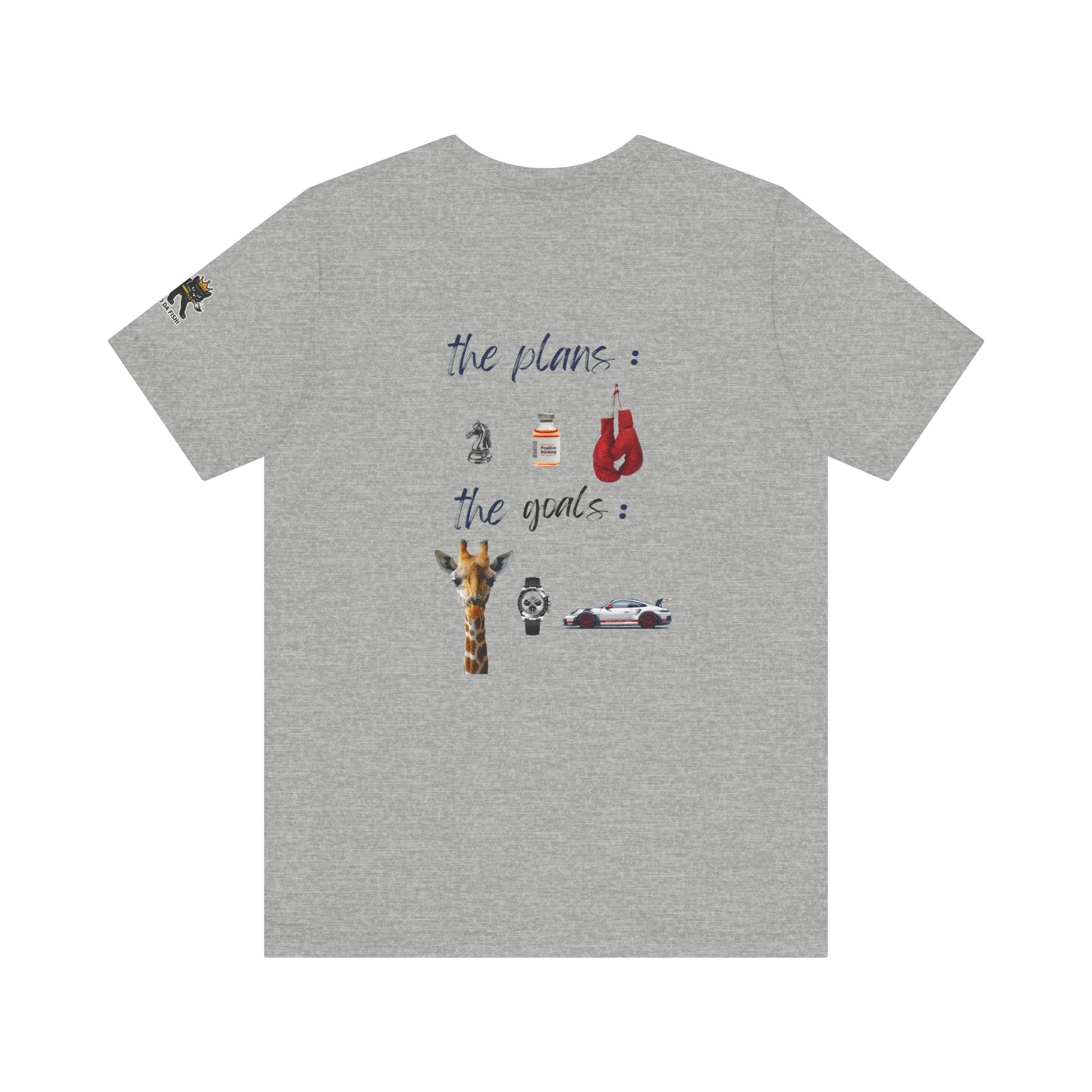 the plans ? the goals ?  Graphic Tee, Casual Summer Shirt, Marine Life T-Shirt, Gift for Sea Lovers,  high quality