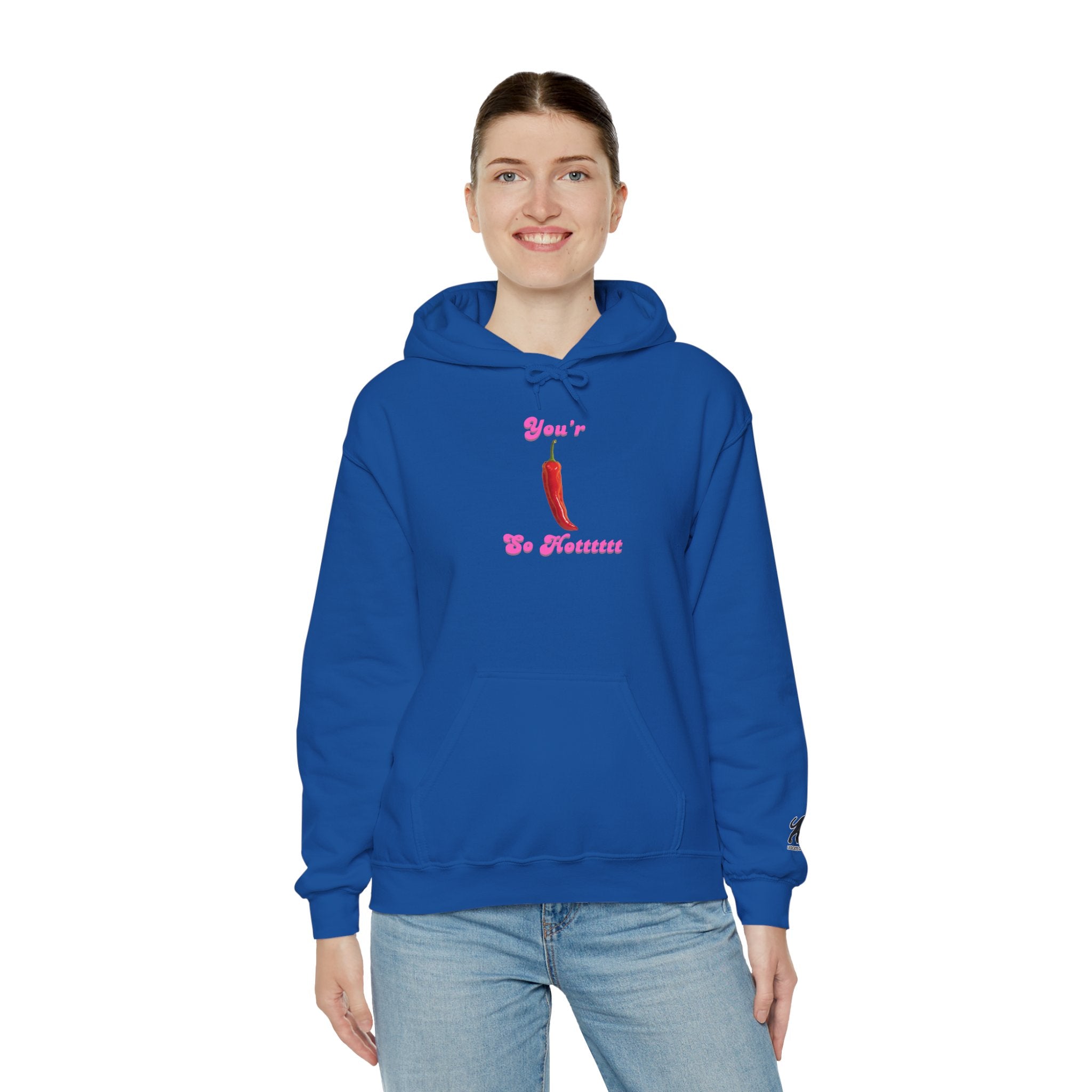 your so hot Hoodie, Fun Gift for Friends, Trendy Unisex Sweatshirt, Cute Casual Wear, Birthday Party Attire, Streetwear Fashion