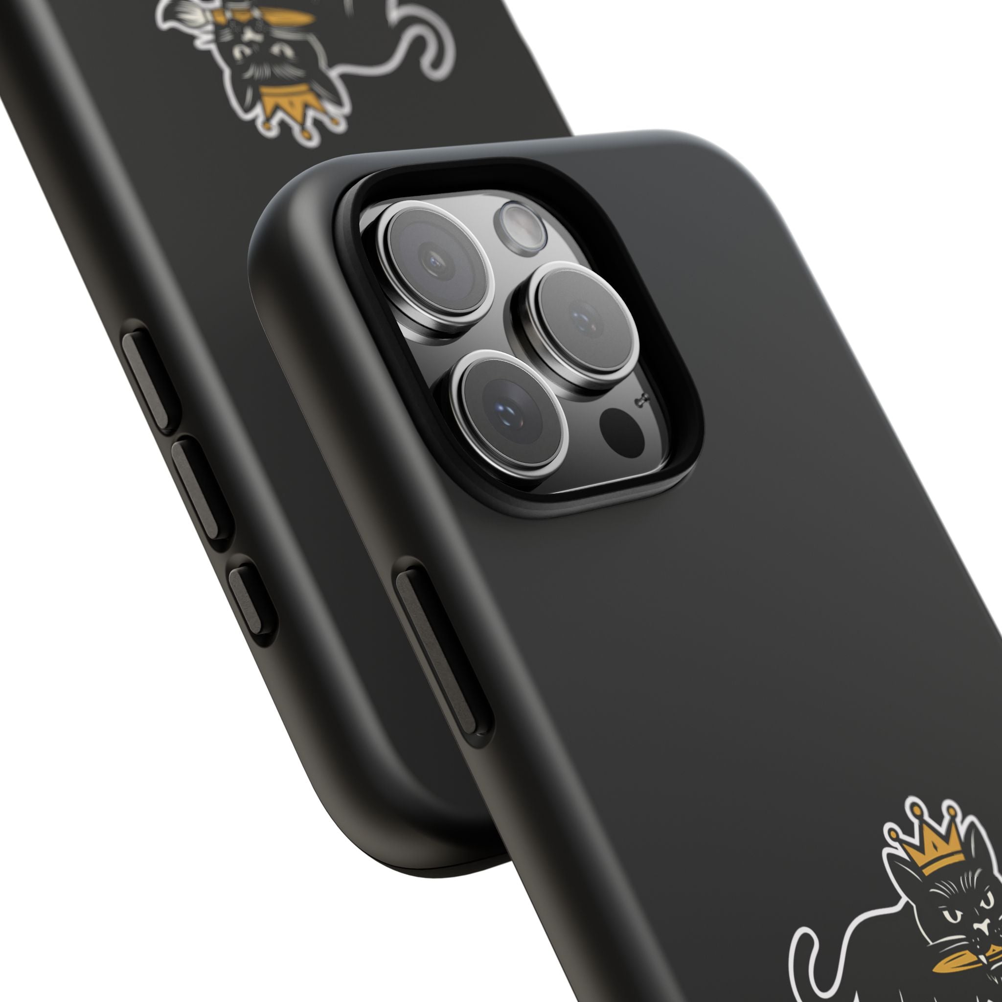 Tough Cases Phone Case, Unique Cat Design, Perfect for Animal Lovers, Gift for Birthdays, Fun Accessory for Everyday Use