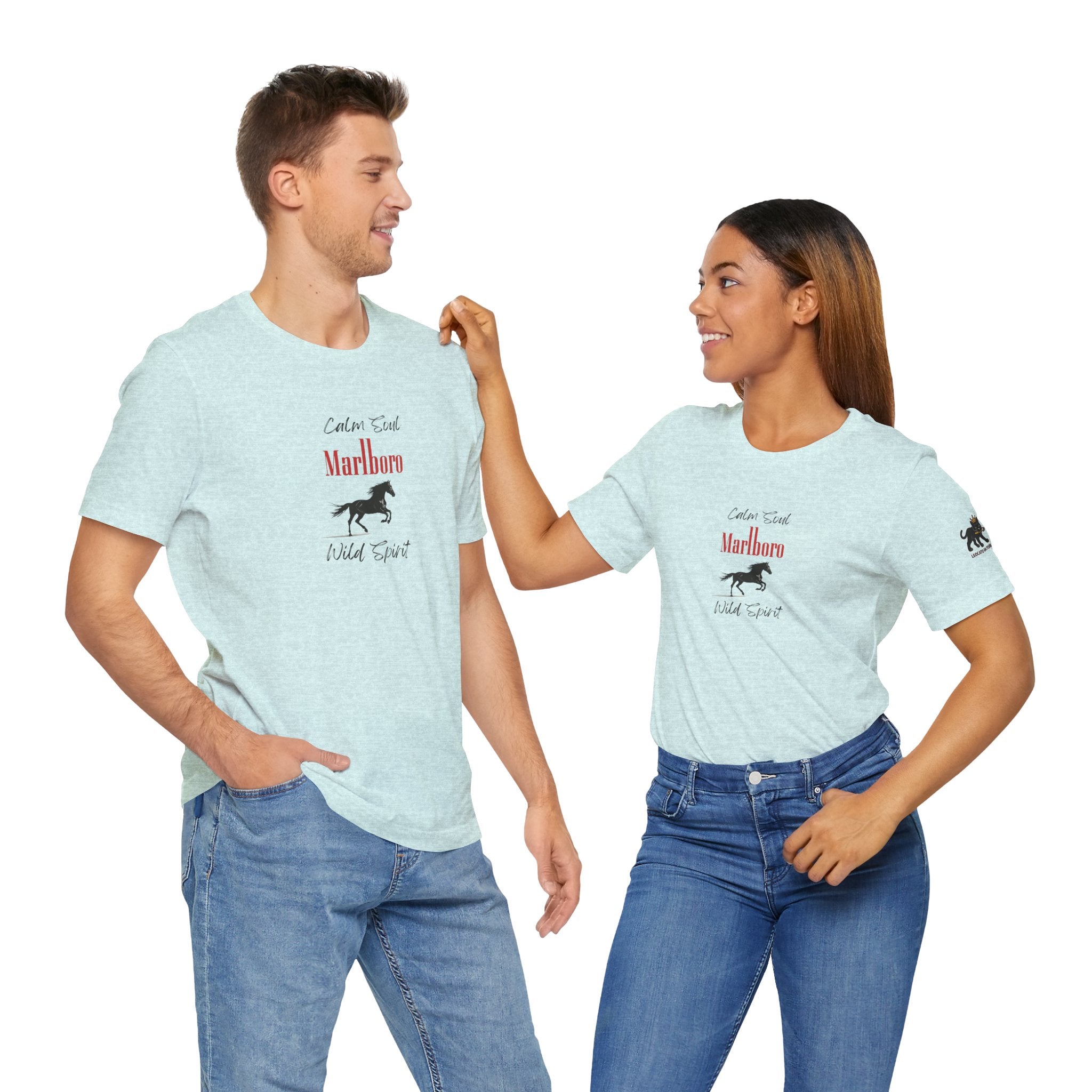 calm soul wild spirit Graphic Tee, Casual Summer Shirt, Marine Life T-Shirt, Gift for Sea Lovers,  high quality