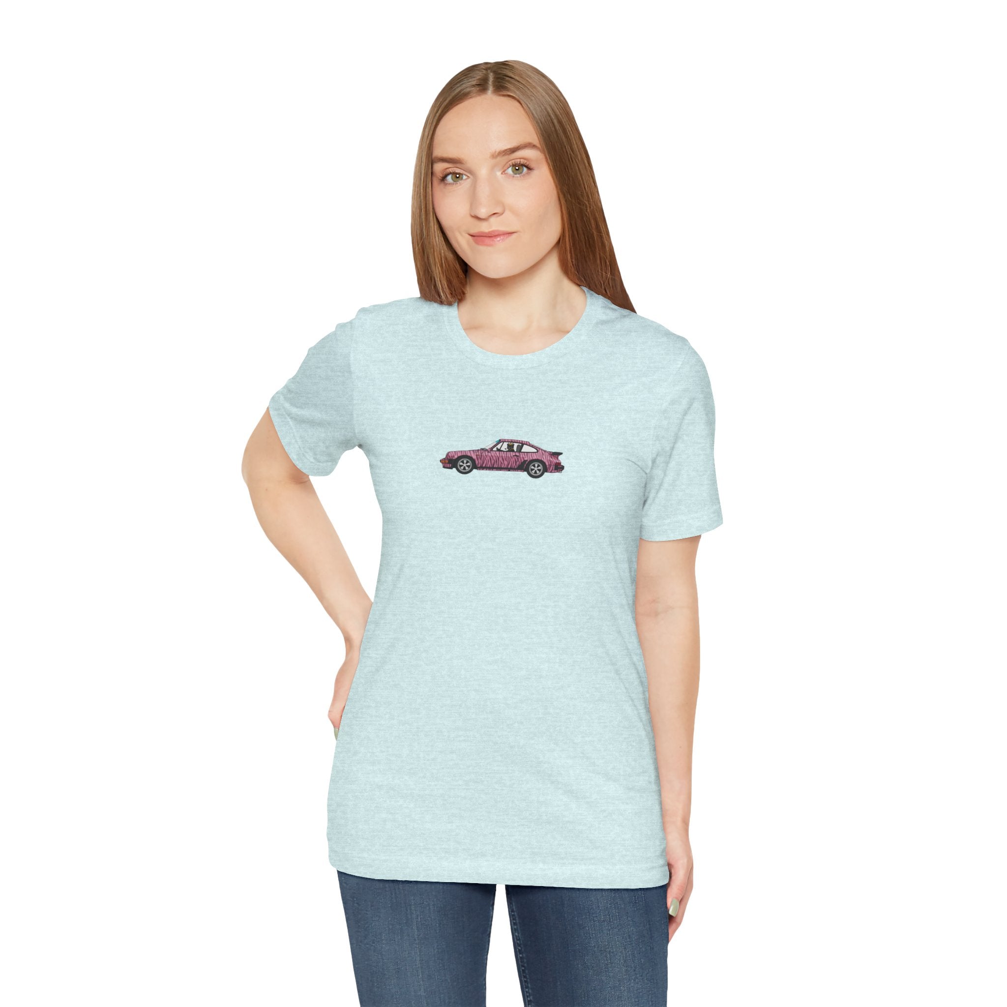 911 pink car unisex , high quality