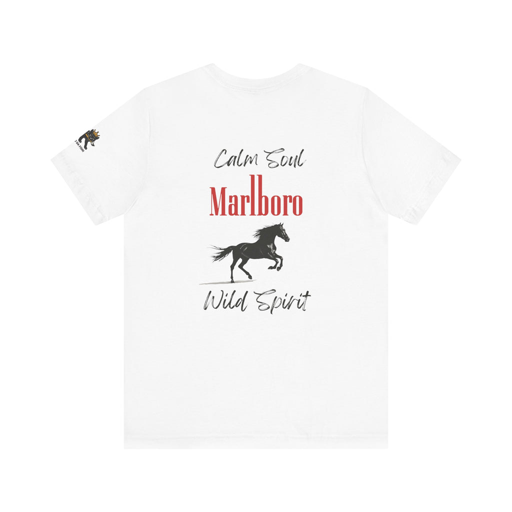 calm soul wild spirit Graphic Tee, Casual Summer Shirt, Marine Life T-Shirt, Gift for Sea Lovers,  high quality