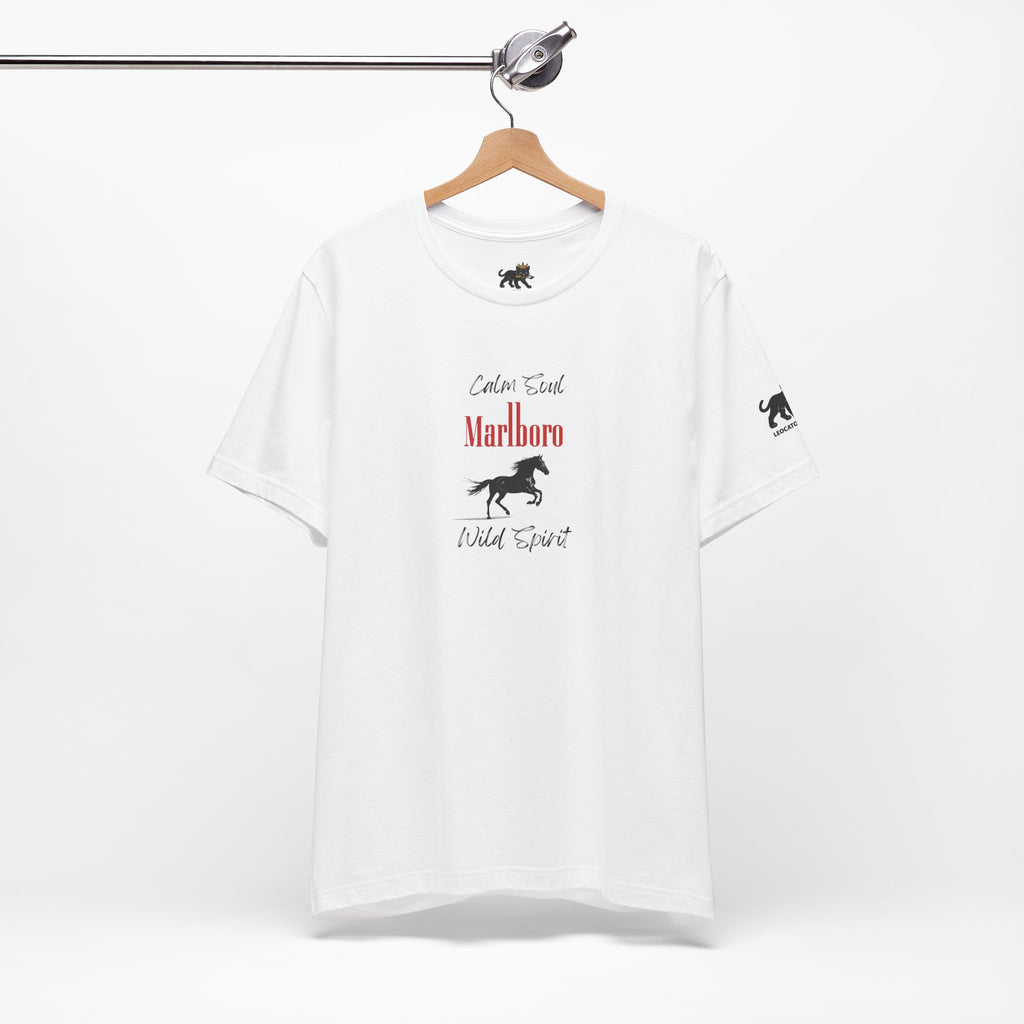 calm soul wild spirit Graphic Tee, Casual Summer Shirt, Marine Life T-Shirt, Gift for Sea Lovers,  high quality