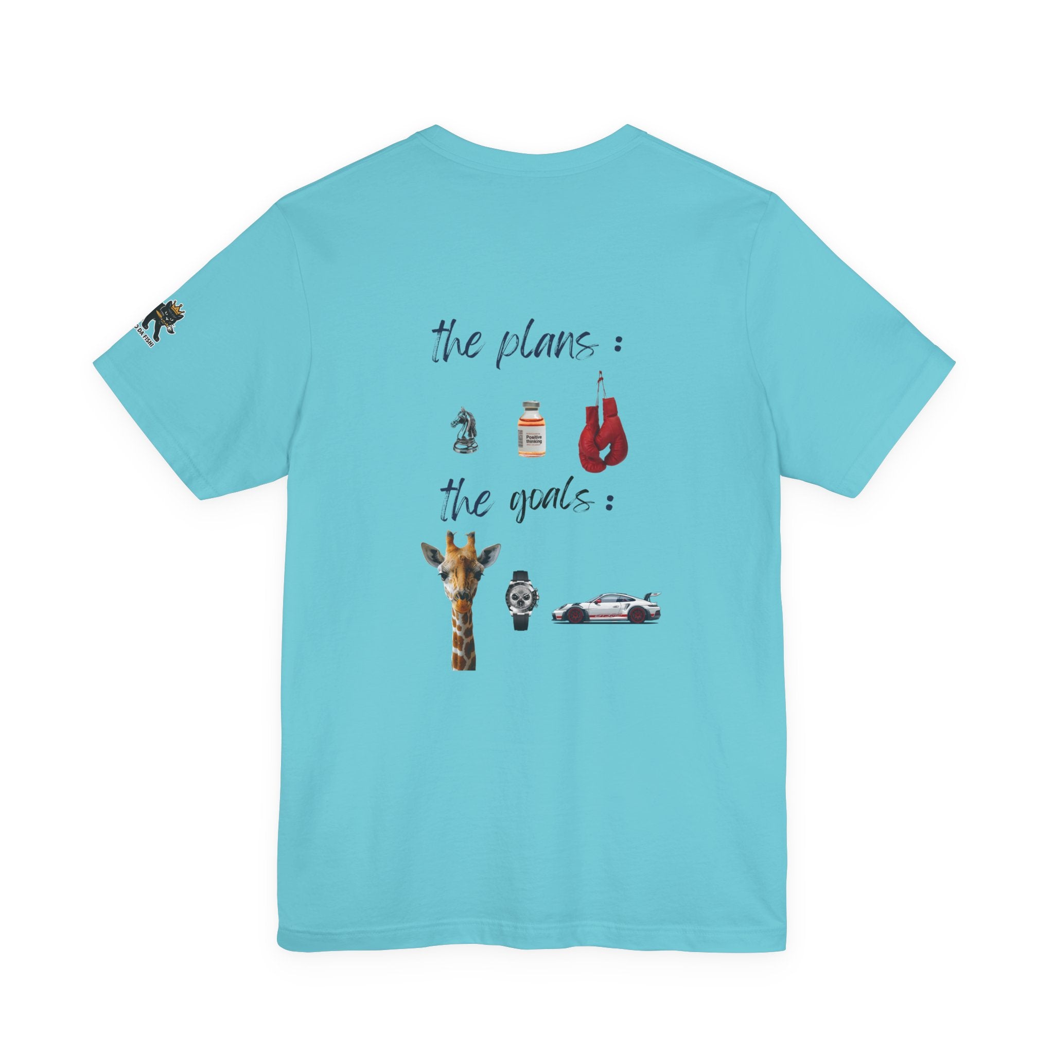 the plans ? the goals ?  Graphic Tee, Casual Summer Shirt, Marine Life T-Shirt, Gift for Sea Lovers,  high quality