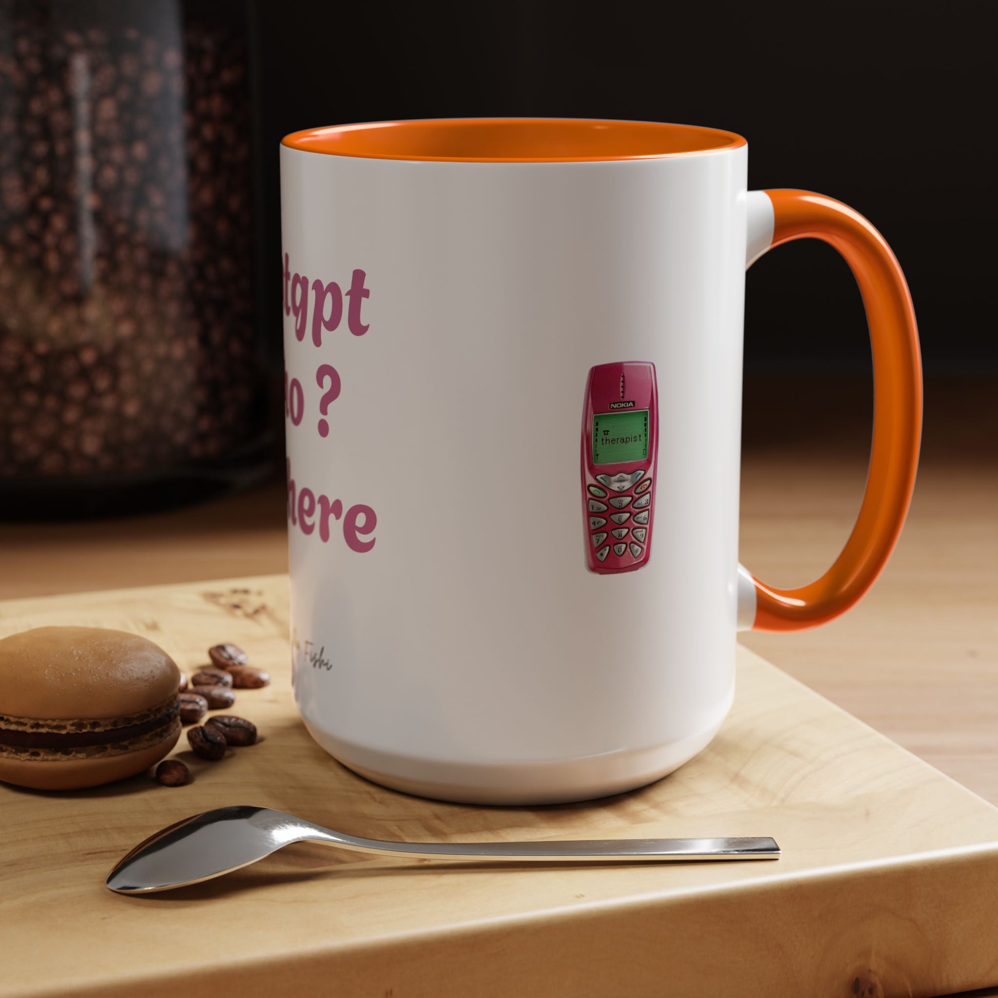 chatgpt how iam here Coffee Mug (11, 15oz)