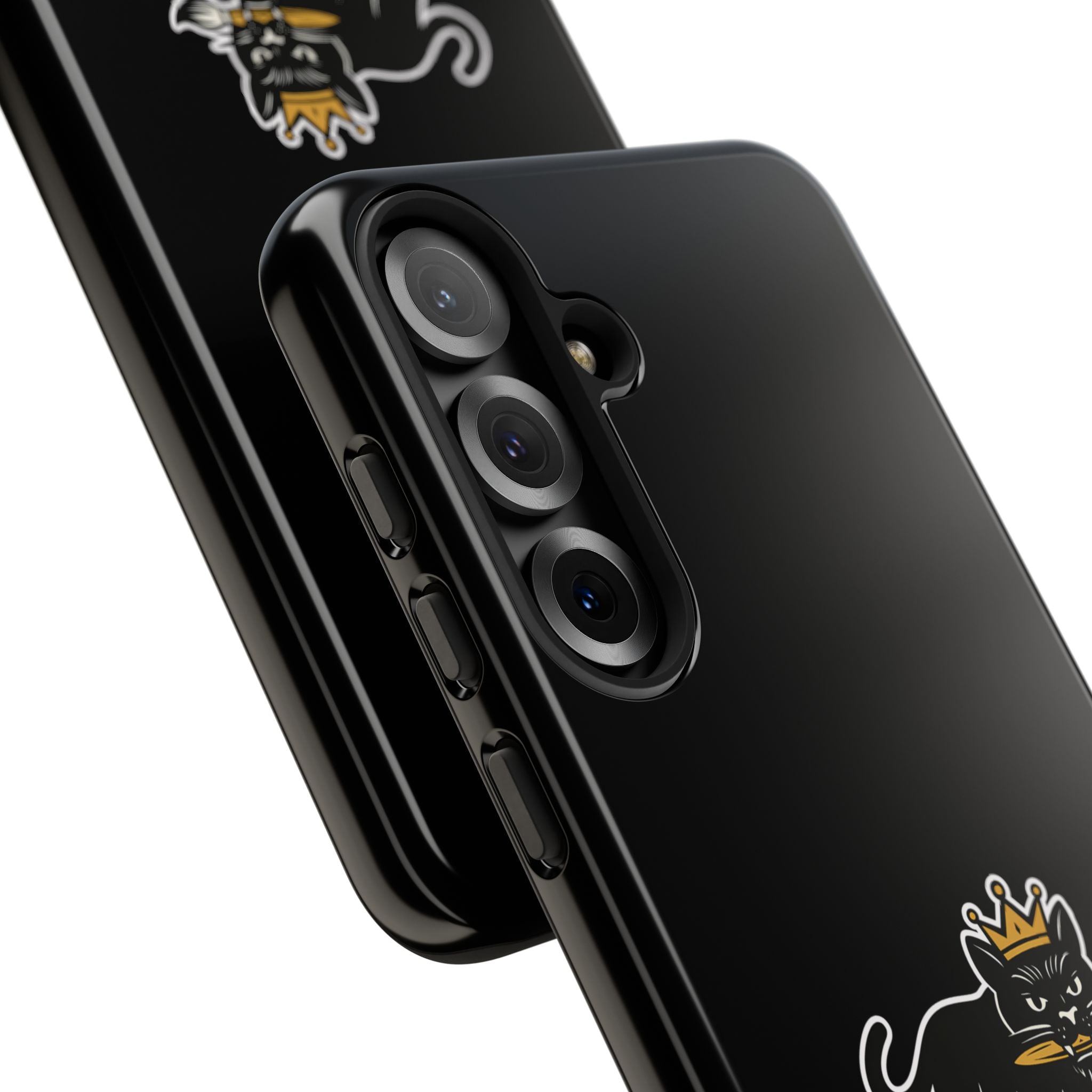 Tough Cases Phone Case, Unique Cat Design, Perfect for Animal Lovers, Gift for Birthdays, Fun Accessory for Everyday Use