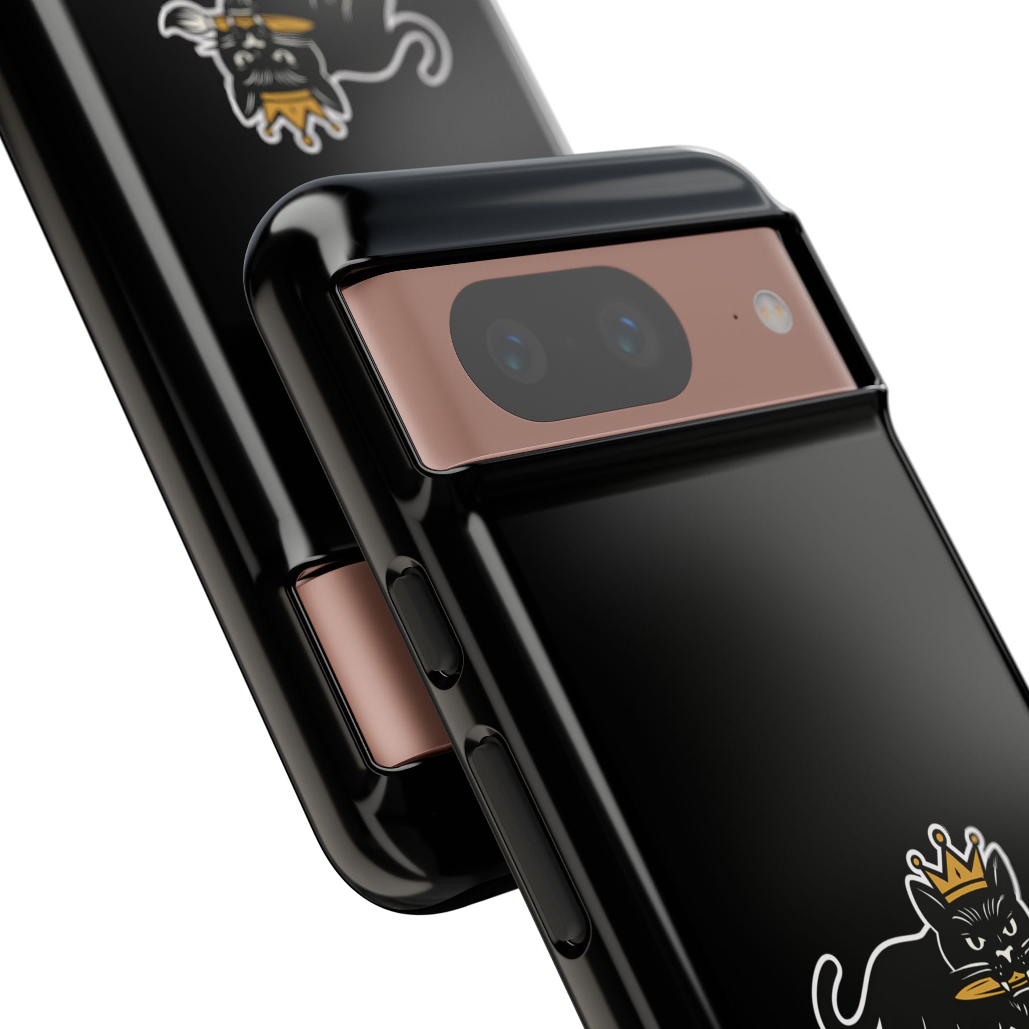 Tough Cases Phone Case, Unique Cat Design, Perfect for Animal Lovers, Gift for Birthdays, Fun Accessory for Everyday Use