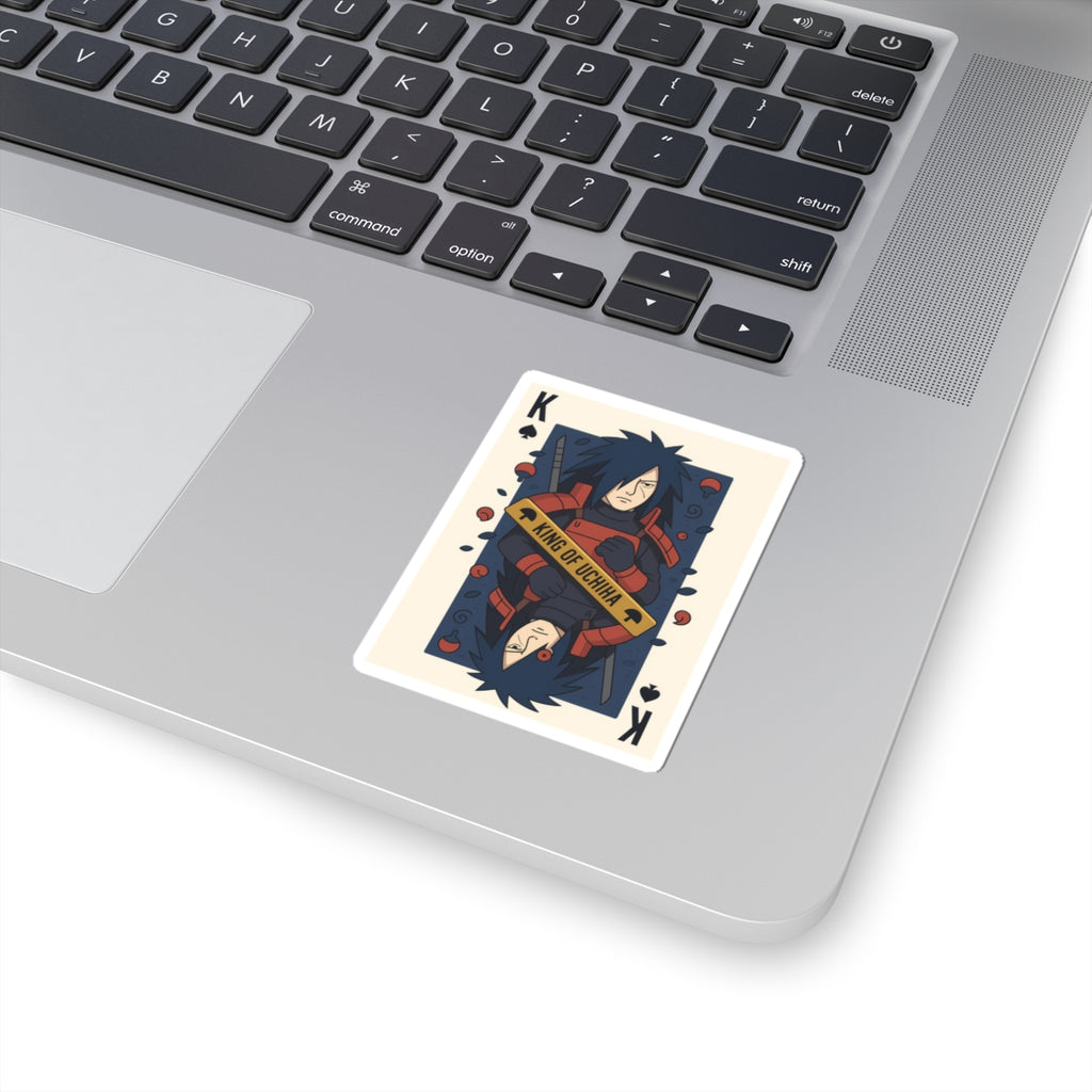 madara the king  Character Kiss-Cut Stickers | Laptop, Decor, Gift, Naruto, Pain, Custom Stickers