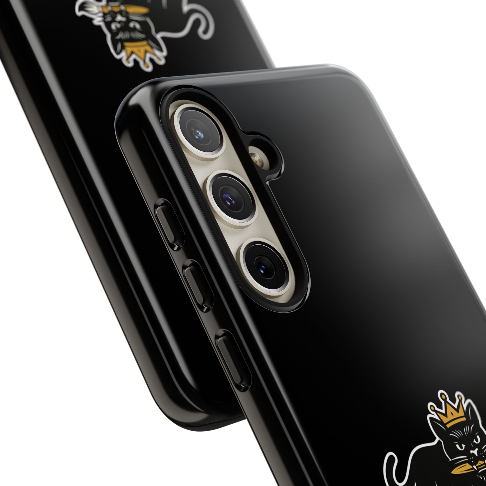 Tough Cases Phone Case, Unique Cat Design, Perfect for Animal Lovers, Gift for Birthdays, Fun Accessory for Everyday Use