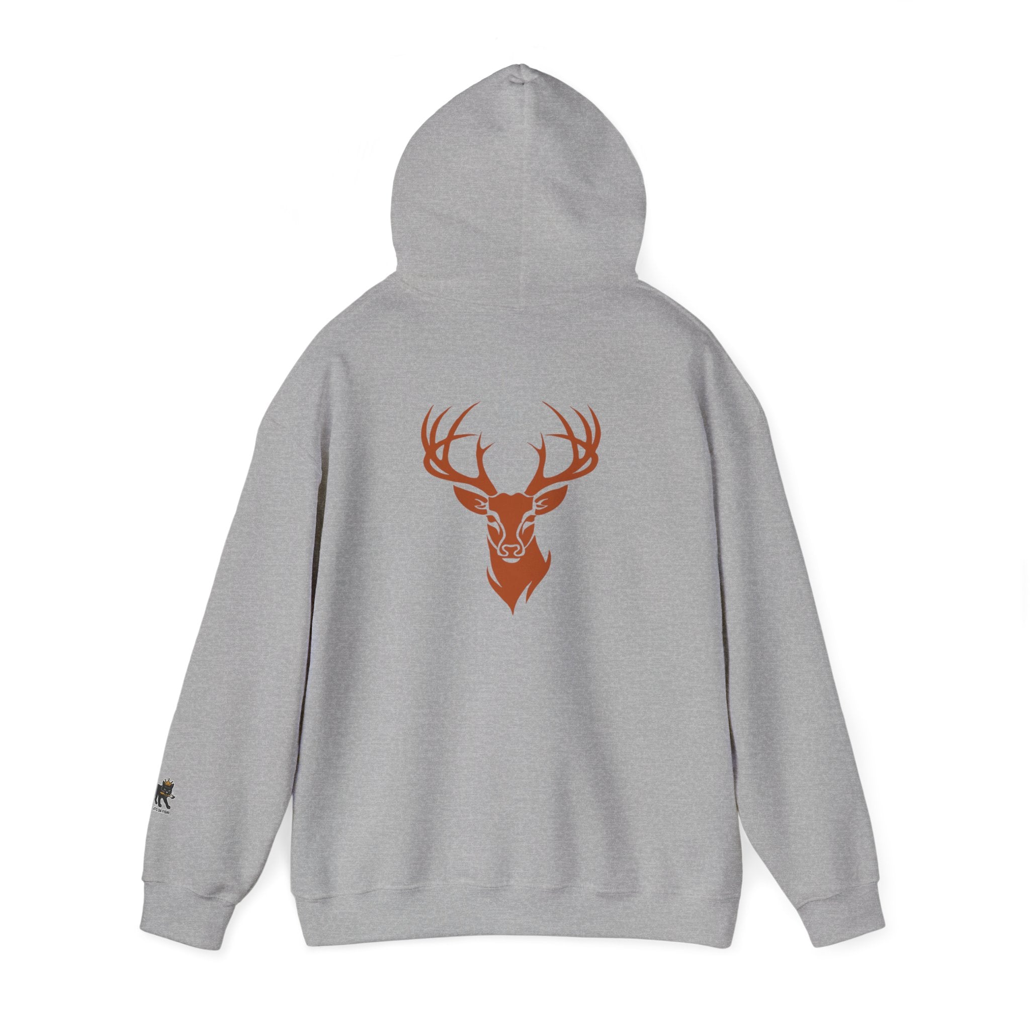 deer head Hooded Sweatshirt, Unisex Casual Hoodie