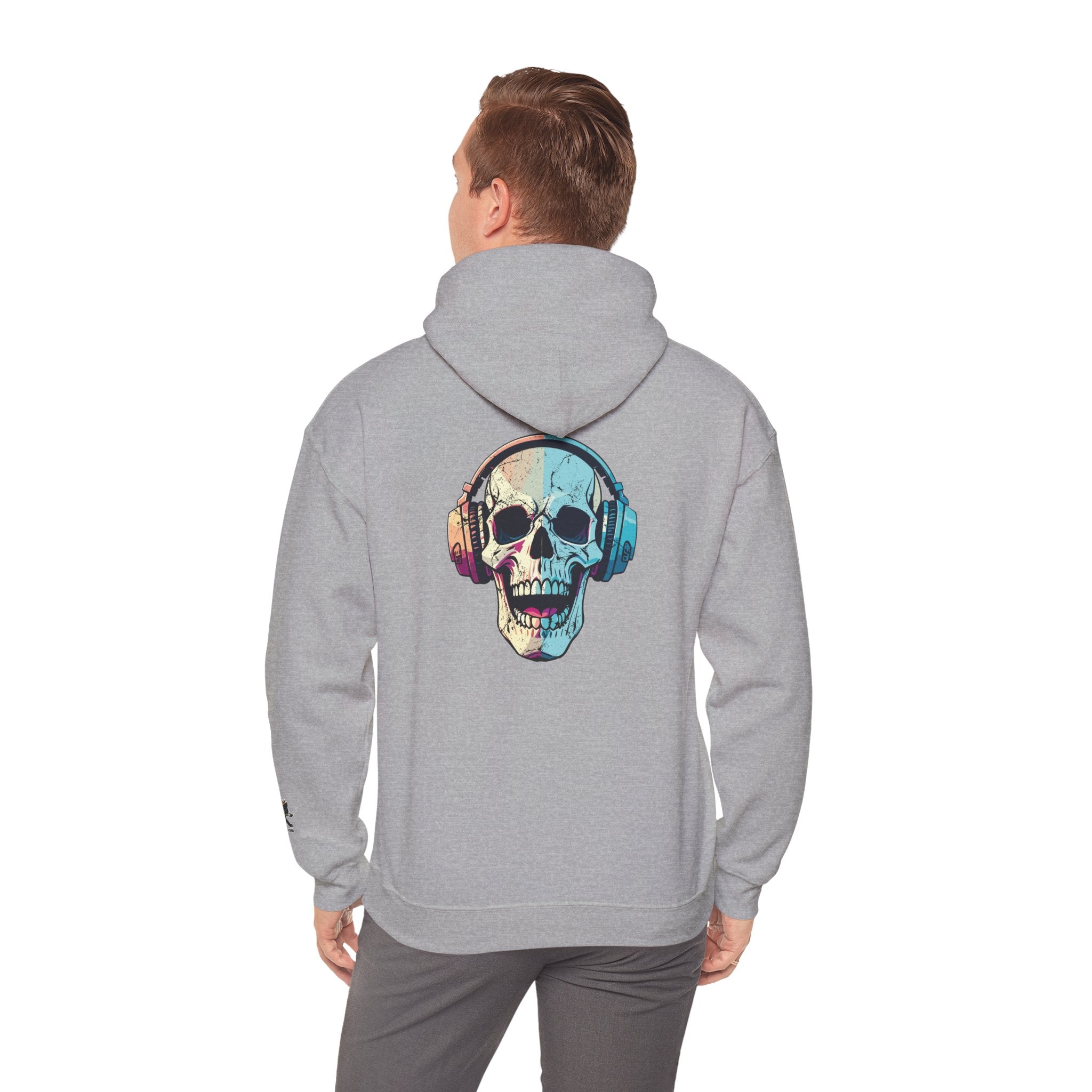 skull music Hooded Sweatshirt