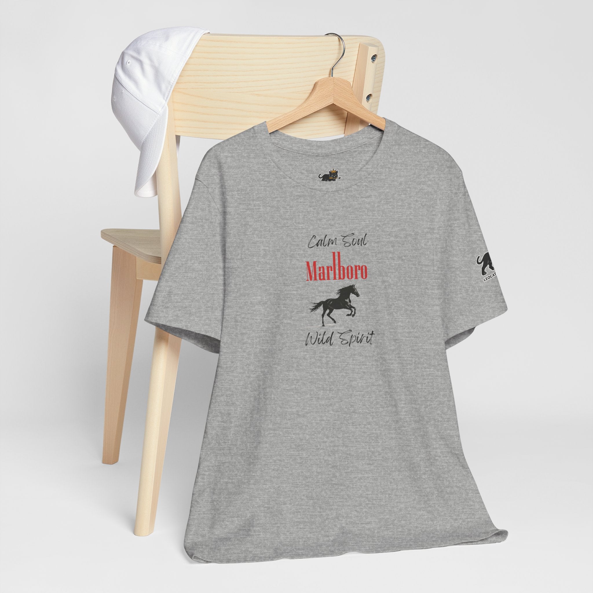 calm soul wild spirit Graphic Tee, Casual Summer Shirt, Marine Life T-Shirt, Gift for Sea Lovers,  high quality