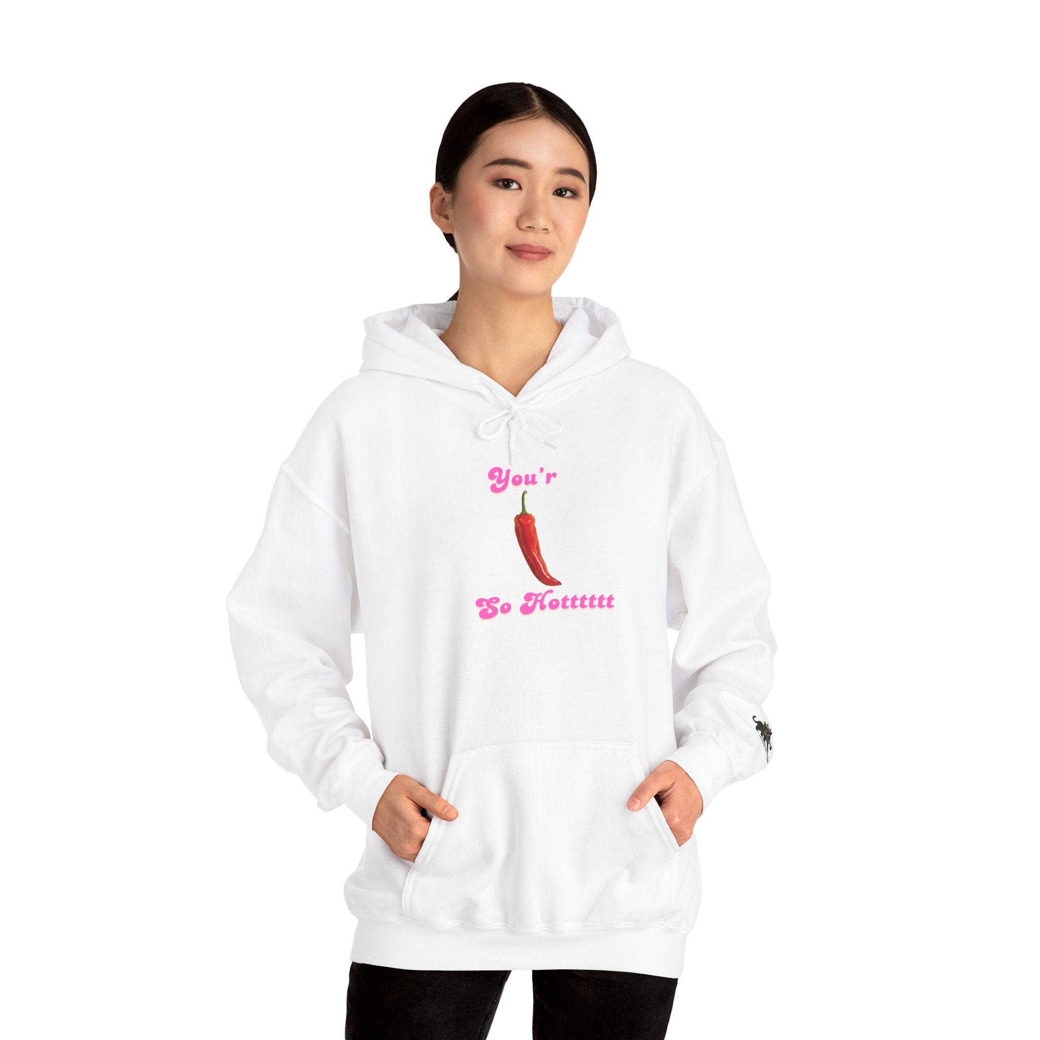 your so hot Hoodie, Fun Gift for Friends, Trendy Unisex Sweatshirt, Cute Casual Wear, Birthday Party Attire, Streetwear Fashion