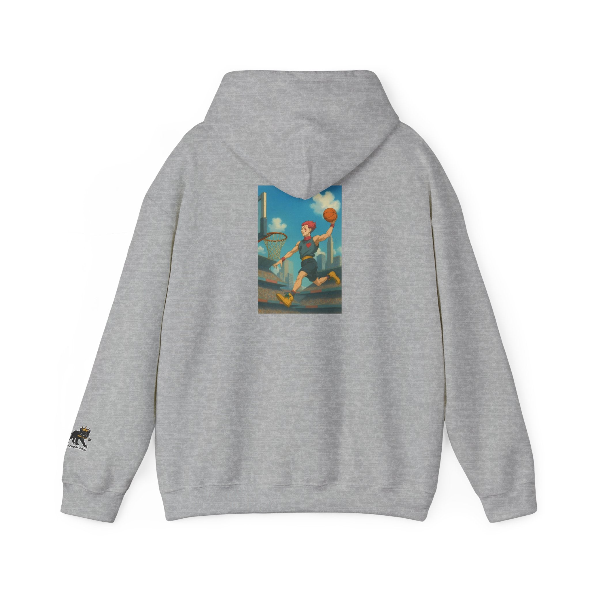 Hisoka basketball Unisex Heavy Blend™ Hooded Sweatshirt