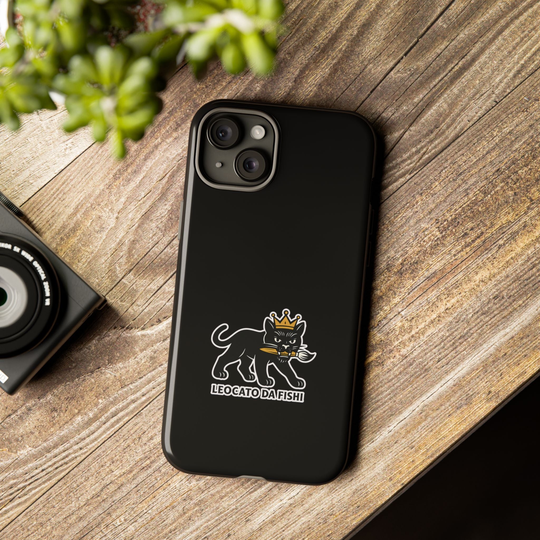 Tough Cases Phone Case, Unique Cat Design, Perfect for Animal Lovers, Gift for Birthdays, Fun Accessory for Everyday Use