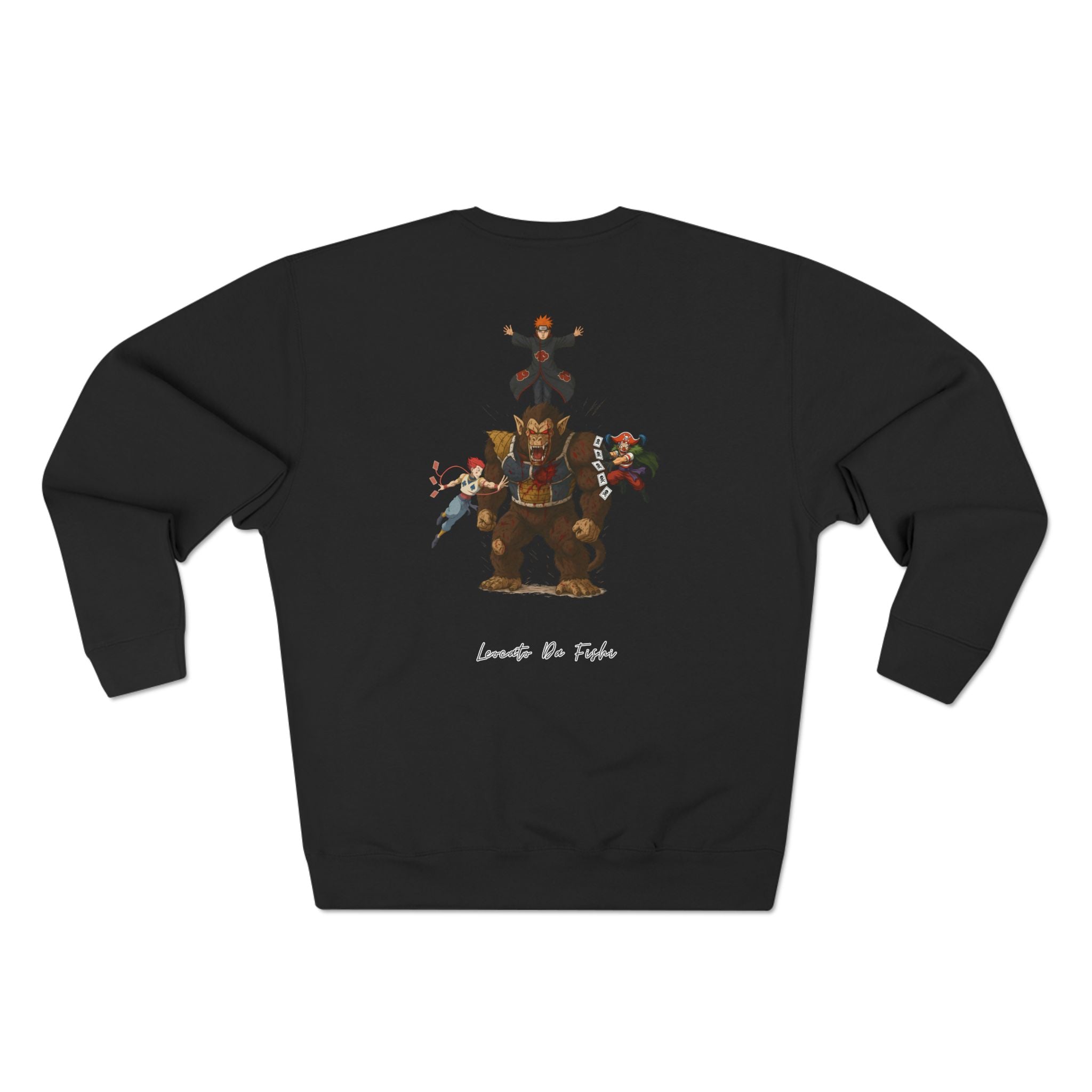 big fight Unisex Cartoon Sweatshirt with Fun Character Design, Graphic Sweatshirt for Fans, Cozy Gift for Birthdays, Casual Wear, Unique Apparel