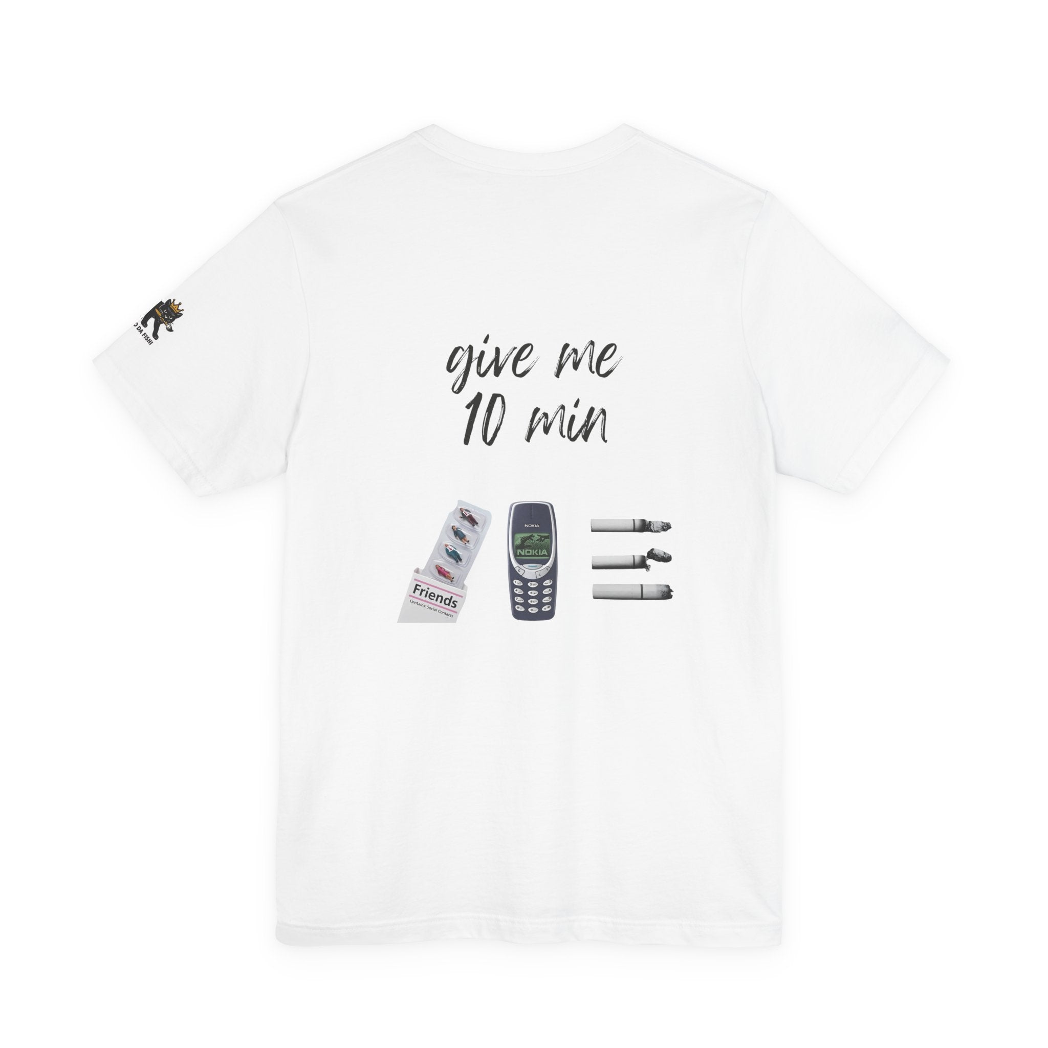 give me 10 min Graphic Tee, Casual Summer Shirt, Marine Life T-Shirt, Gift for Sea Lovers,  high quality