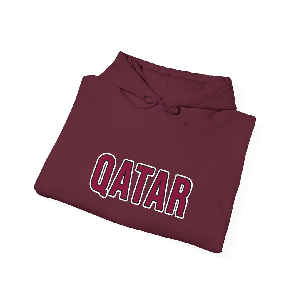 Qatar flag hoodie ,
