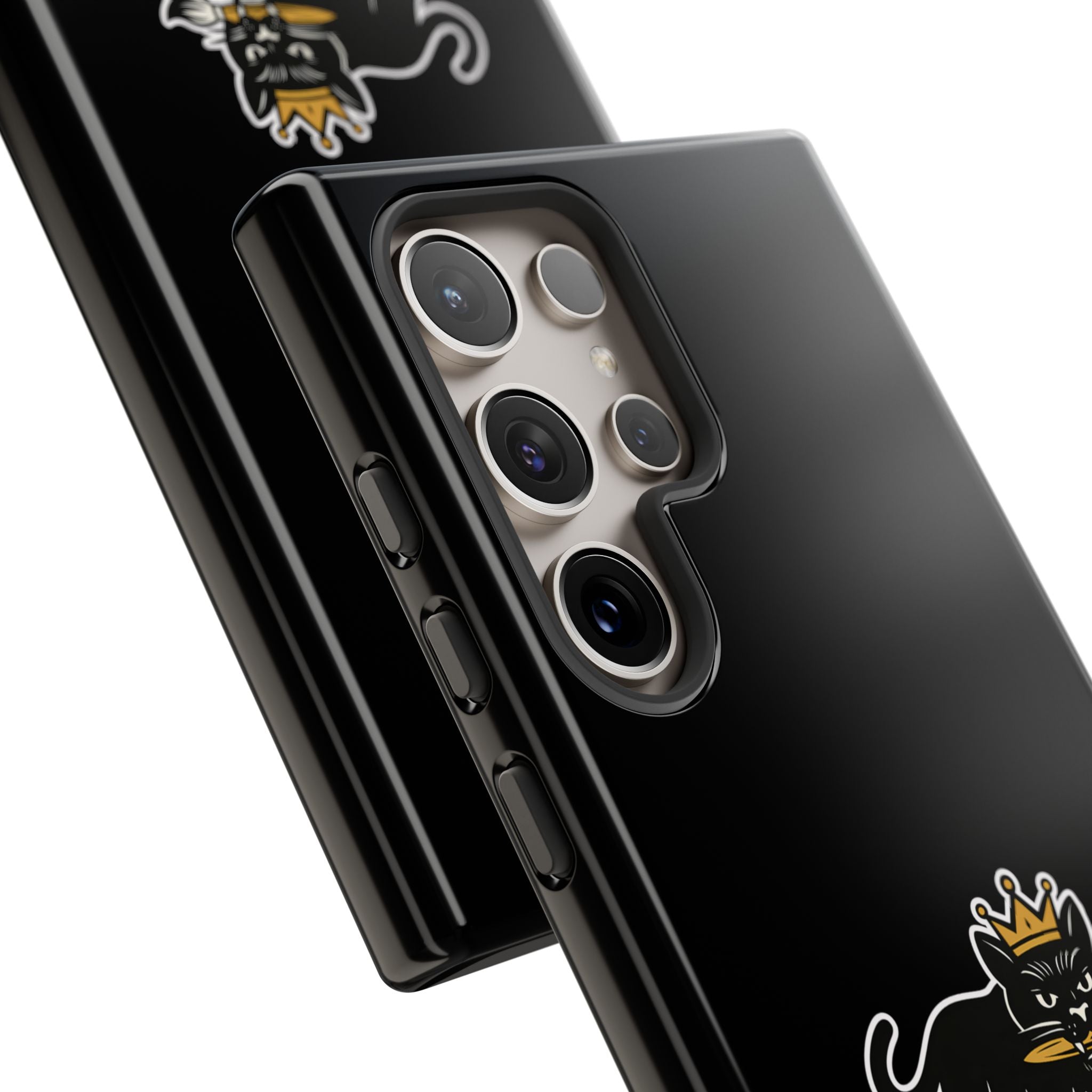 Tough Cases Phone Case, Unique Cat Design, Perfect for Animal Lovers, Gift for Birthdays, Fun Accessory for Everyday Use