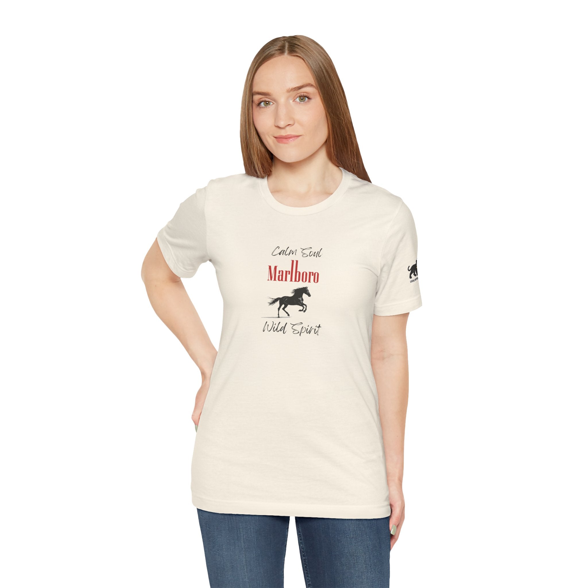 calm soul wild spirit Graphic Tee, Casual Summer Shirt, Marine Life T-Shirt, Gift for Sea Lovers,  high quality