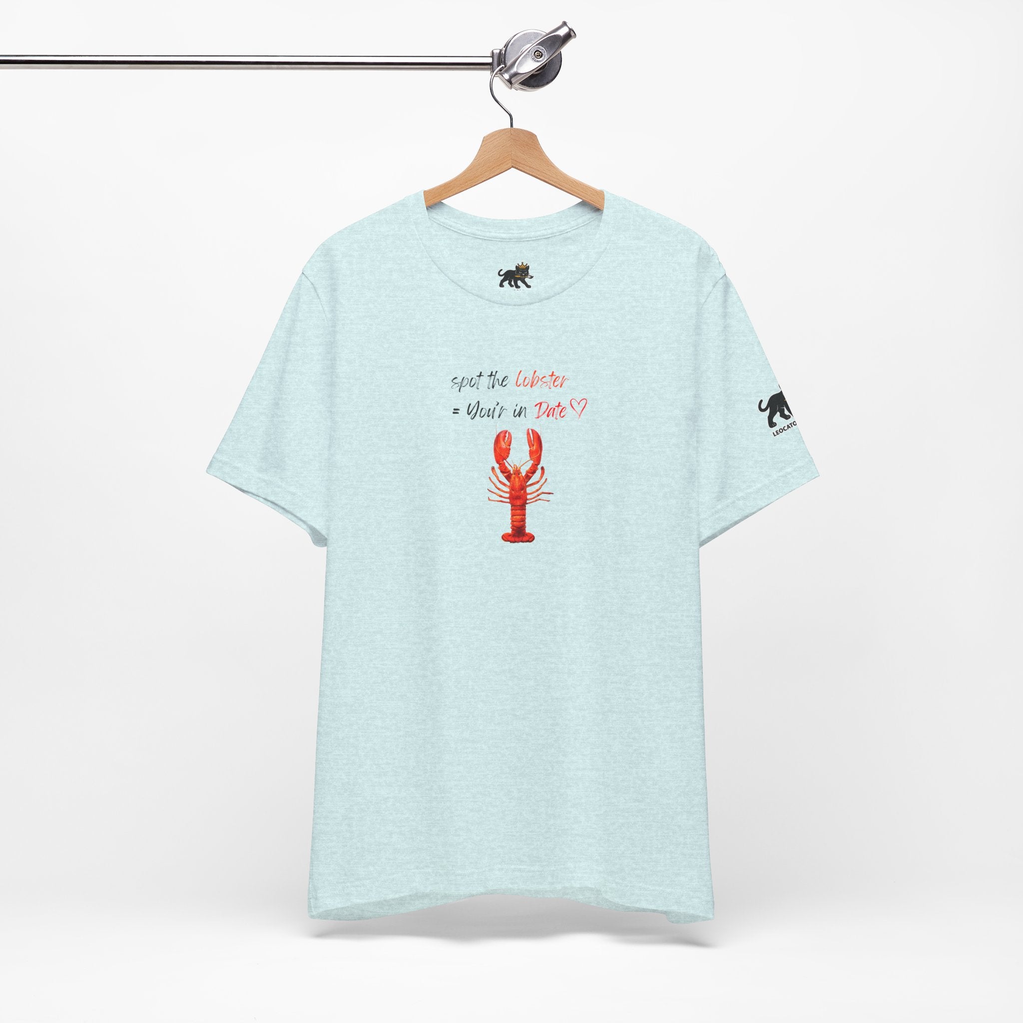 spot the  lobster your in date Graphic Tee, Casual Summer Shirt, Marine Life T-Shirt, Gift for Sea Lovers,  high quality
