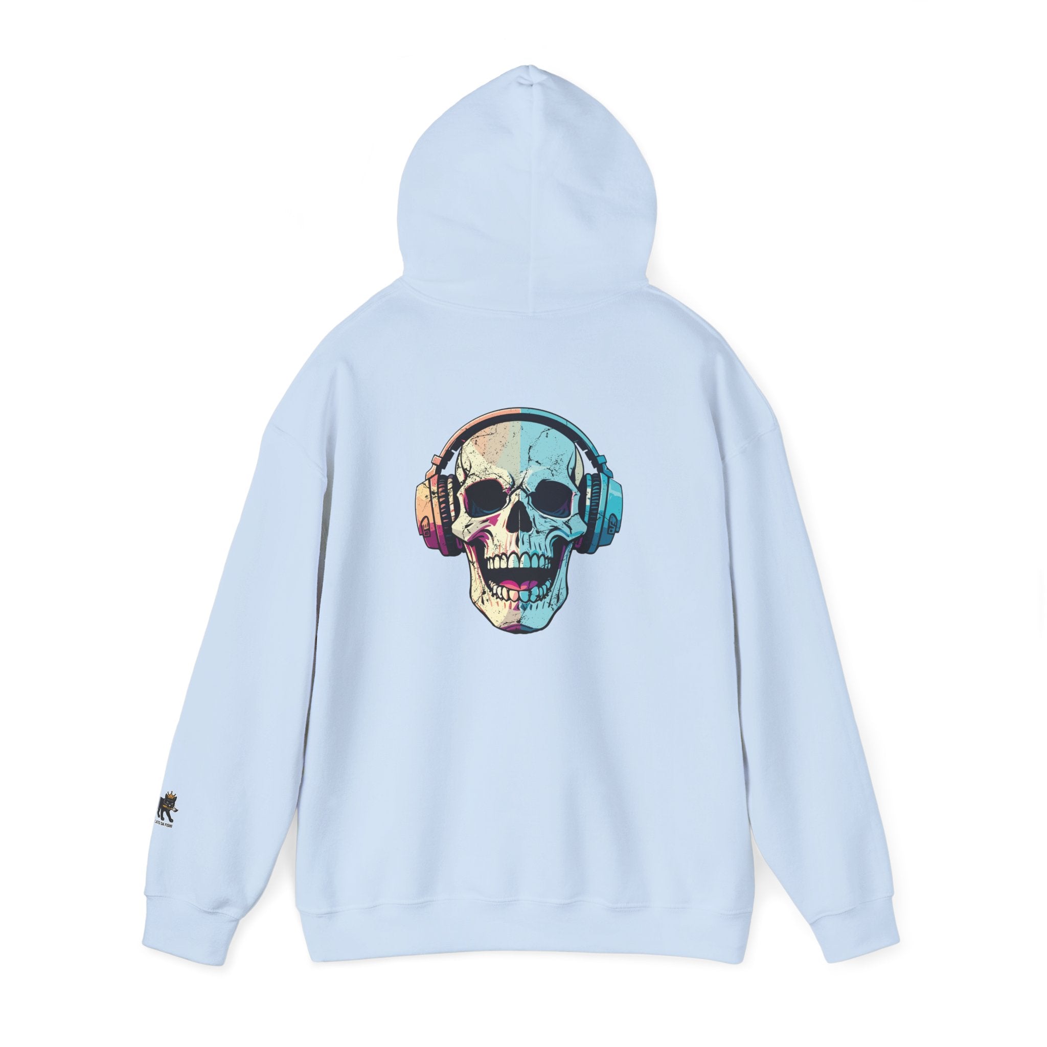 skull music Hooded Sweatshirt