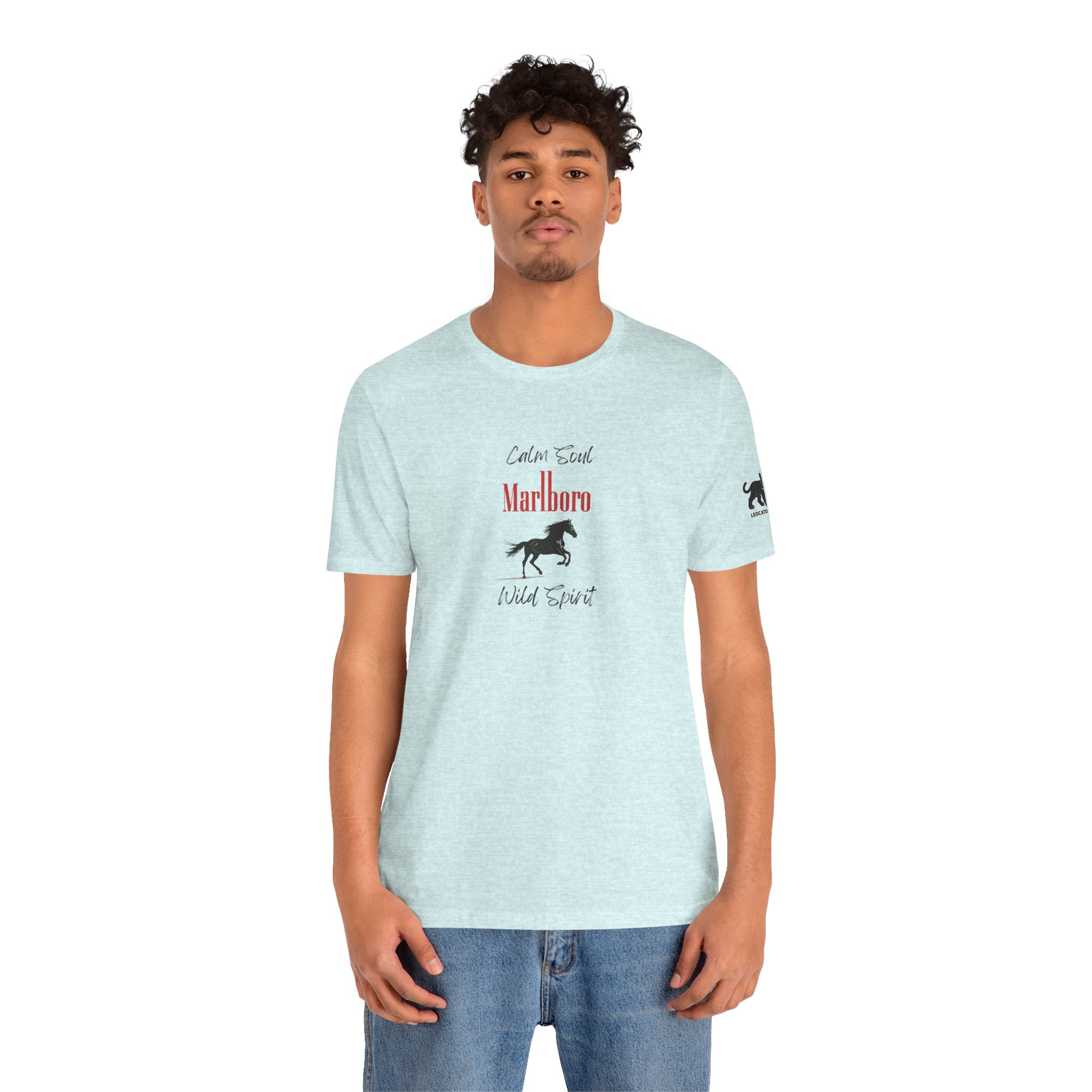 calm soul wild spirit Graphic Tee, Casual Summer Shirt, Marine Life T-Shirt, Gift for Sea Lovers,  high quality