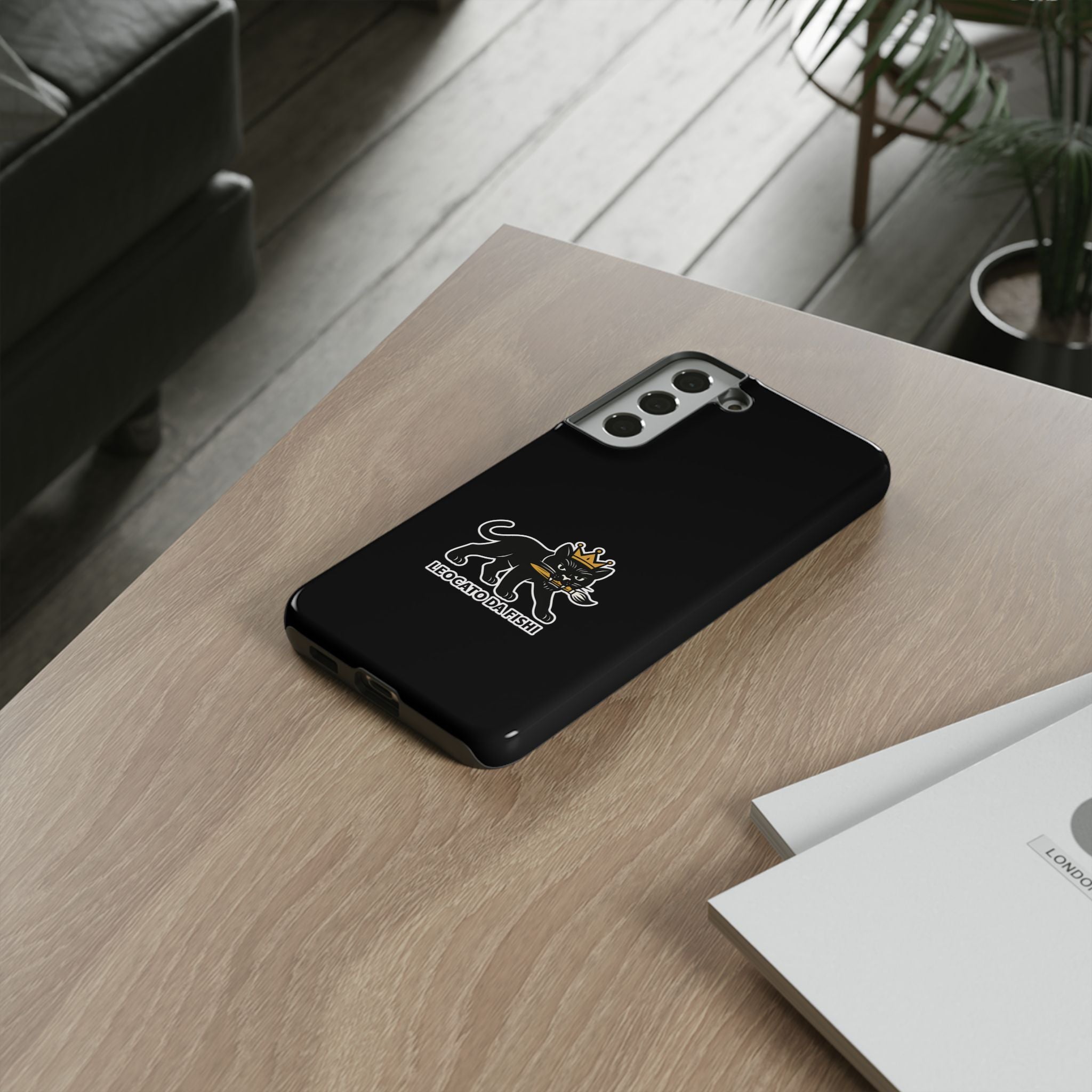 Tough Cases Phone Case, Unique Cat Design, Perfect for Animal Lovers, Gift for Birthdays, Fun Accessory for Everyday Use