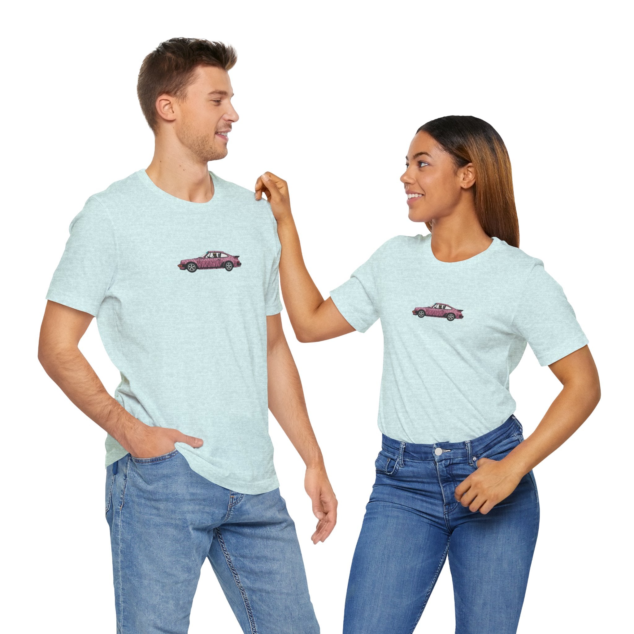 911 pink car unisex , high quality