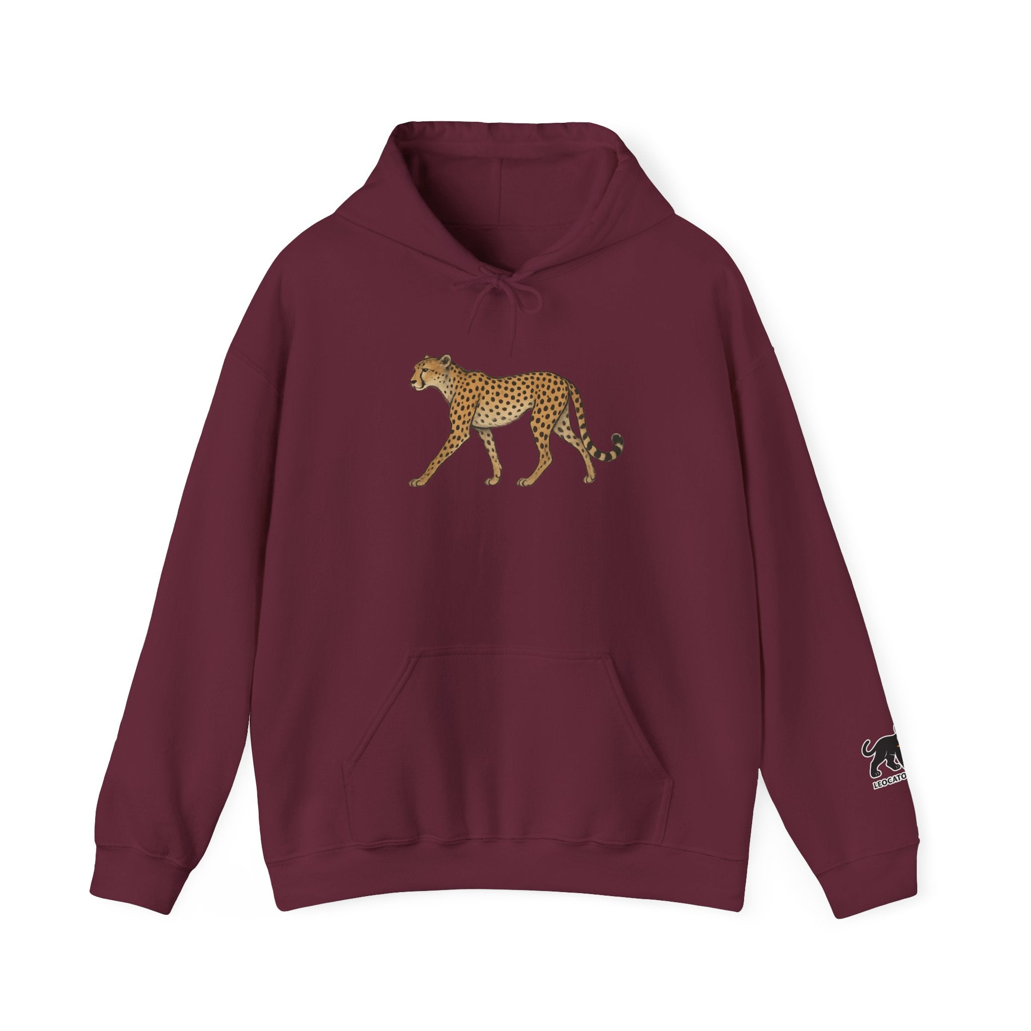 Unisex Hooded ' cheetah '