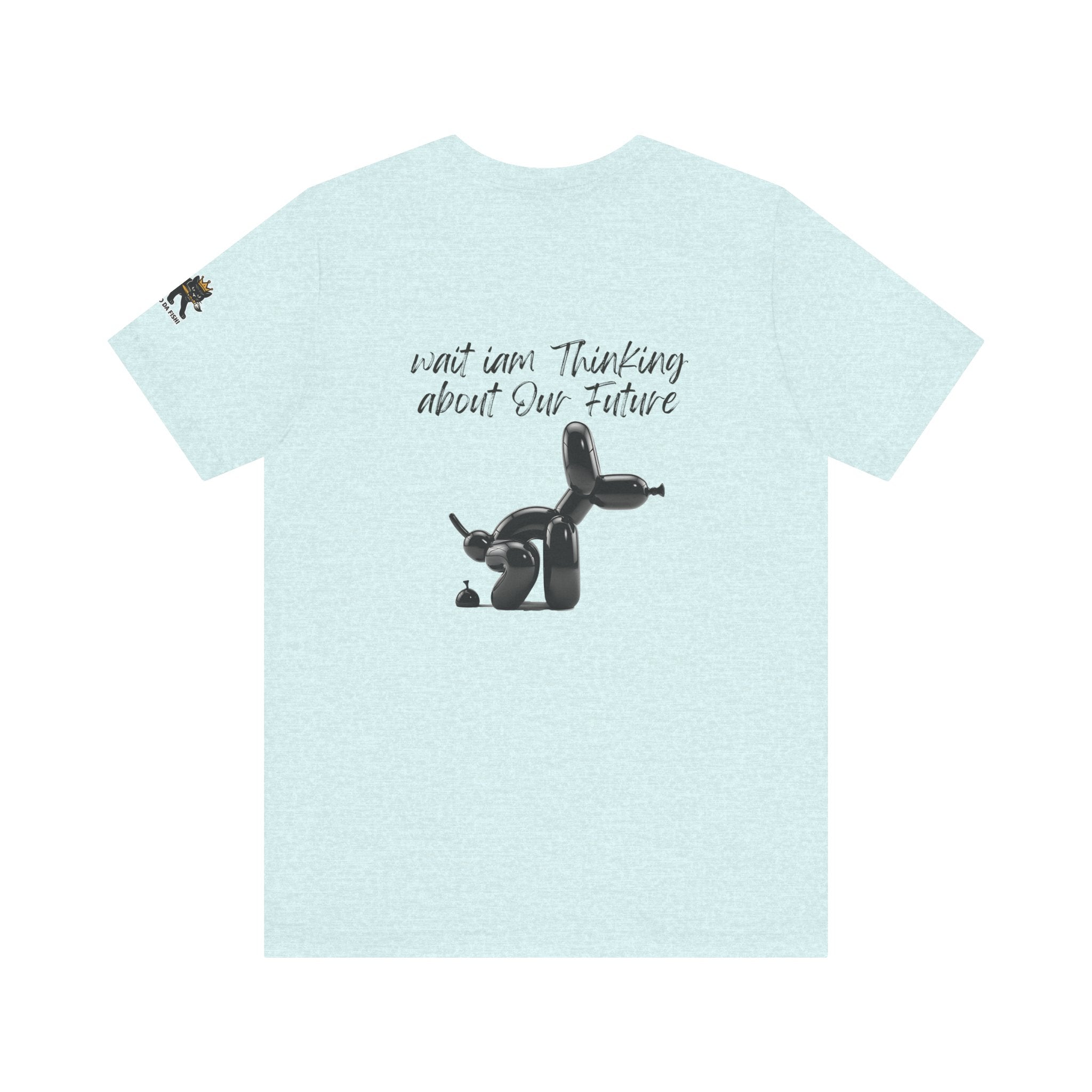 wait iam thinking about our future Graphic Tee, Casual Summer Shirt, Marine Life T-Shirt, Gift for Sea Lovers,  high quality