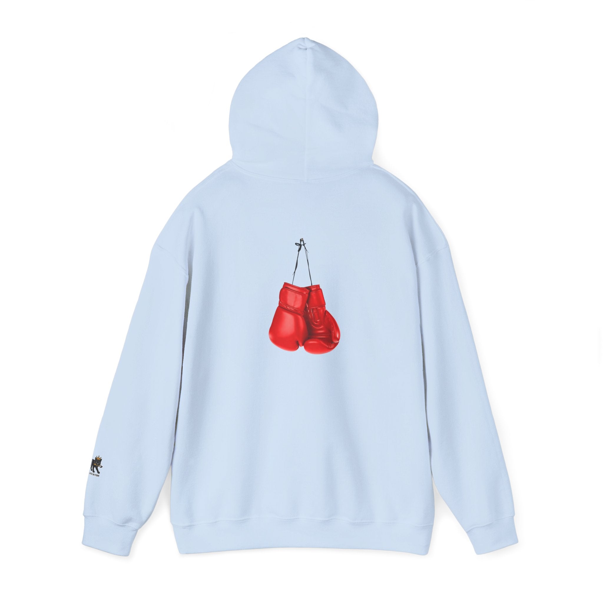 boxing gloves Hooded Sweatshirt, Unisex Casual Hoodie, Perfect Gift for Friends, Inspiring Apparel, Comfortable Daily Wear