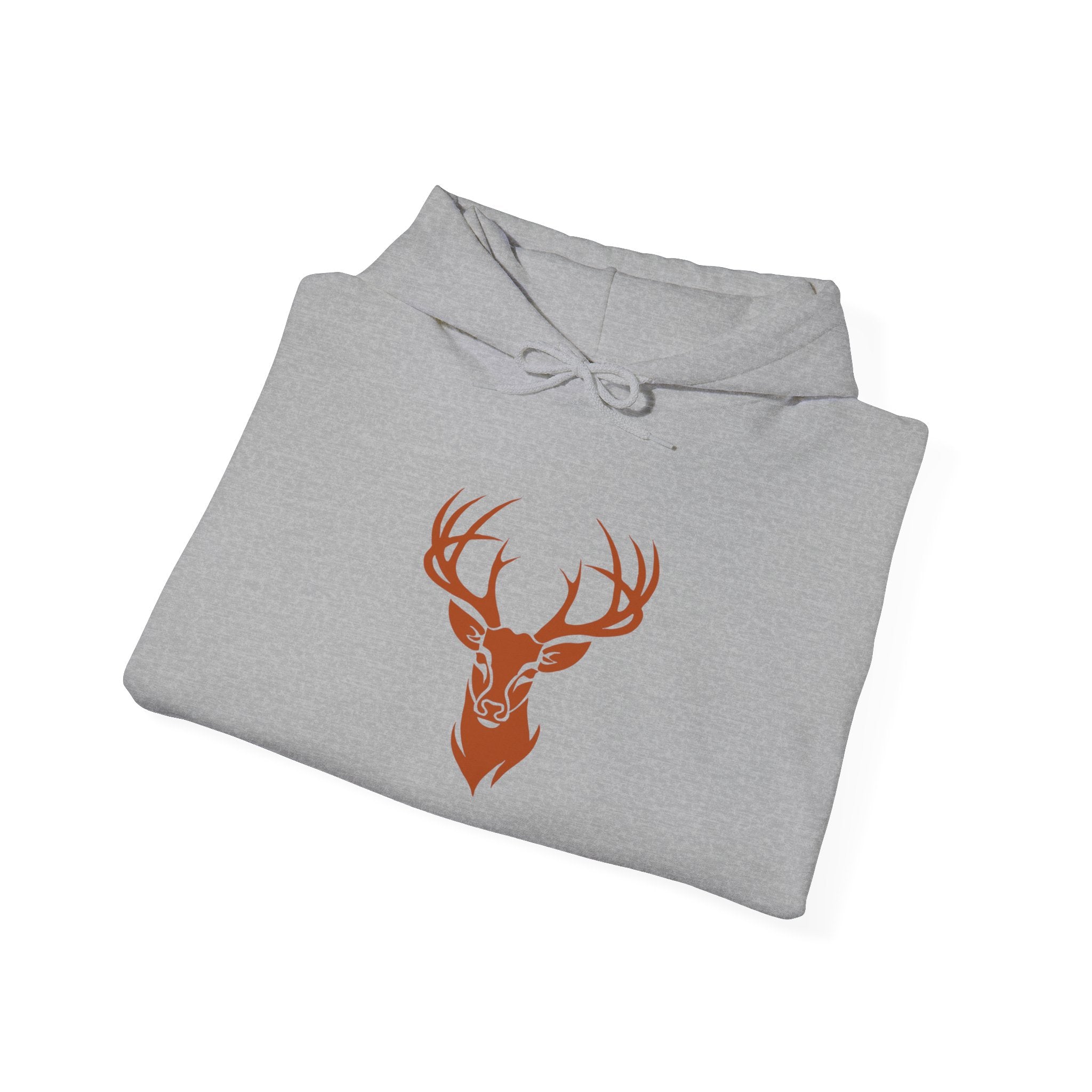 deer head Hooded Sweatshirt, Unisex Casual Hoodie