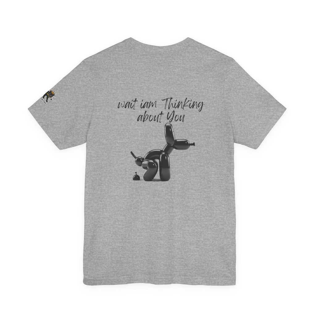 wait iam thinking about you Graphic Tee, Casual Summer Shirt, Marine Life T-Shirt, Gift for Sea Lovers,  high quality
