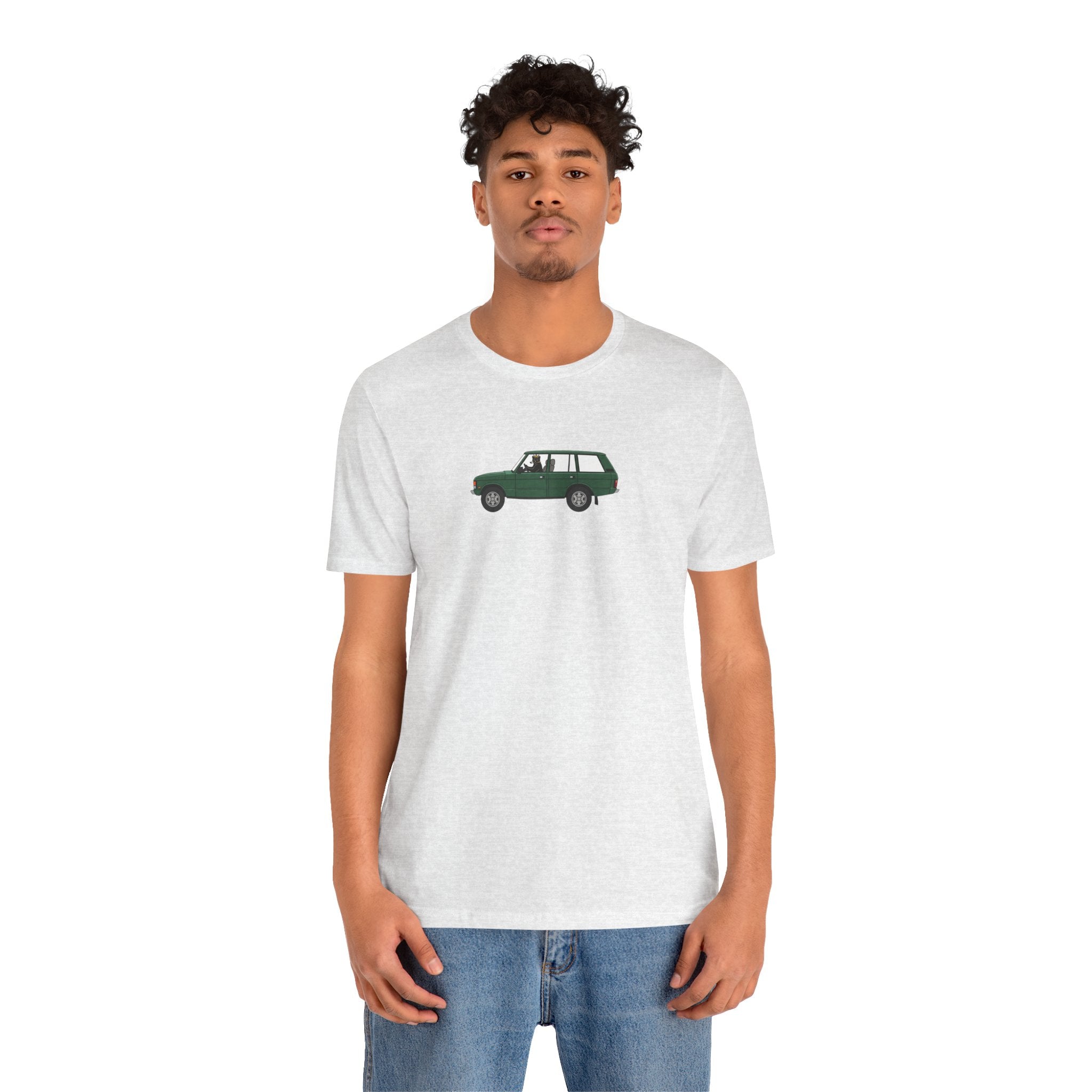 green land rover classic car Stylish , high quality