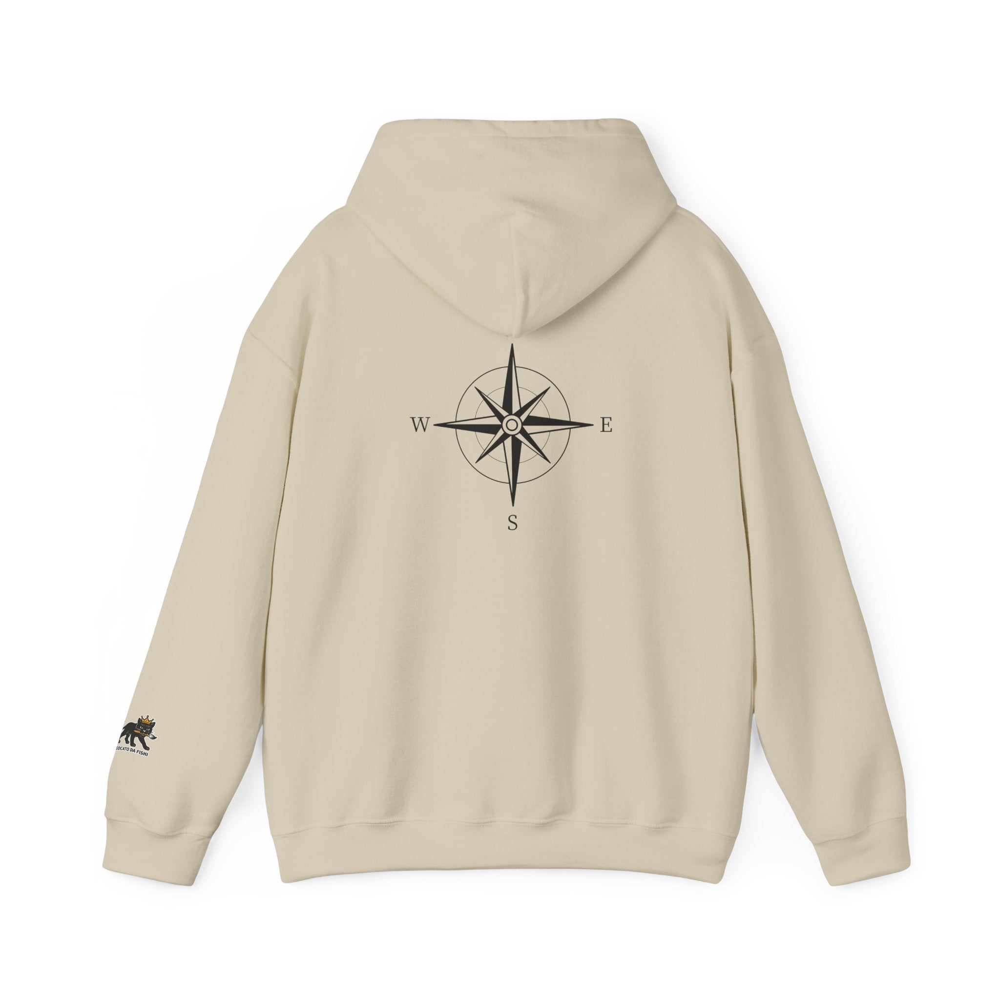 navigation  Hooded Sweatshirt, Unisex Casual Hoodie, Perfect Gift for Friends, Inspiring Apparel, Comfortable Daily Wear