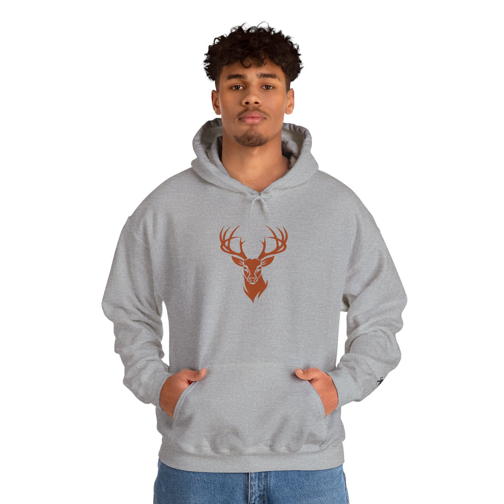 deer head Hooded Sweatshirt, Unisex Casual Hoodie