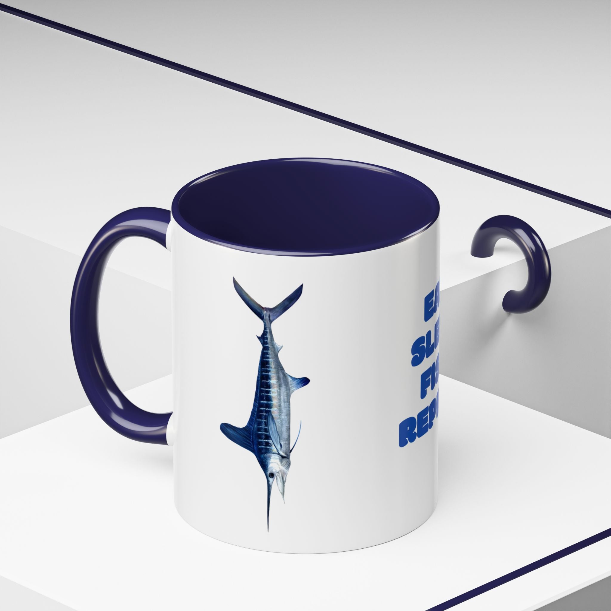 fishing time 6 Coffee Mug (11, 15oz)