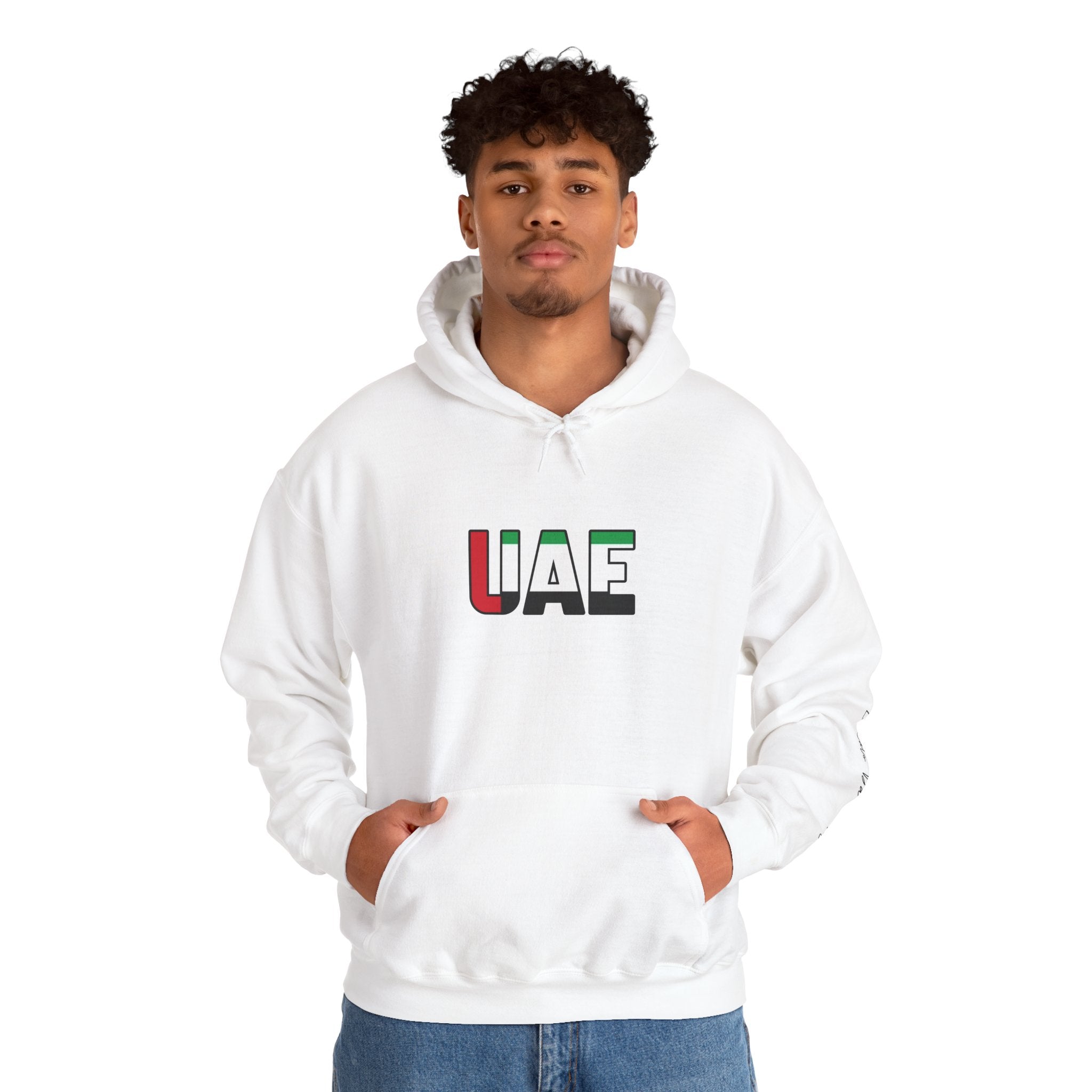 UAE  flag hoodie ,