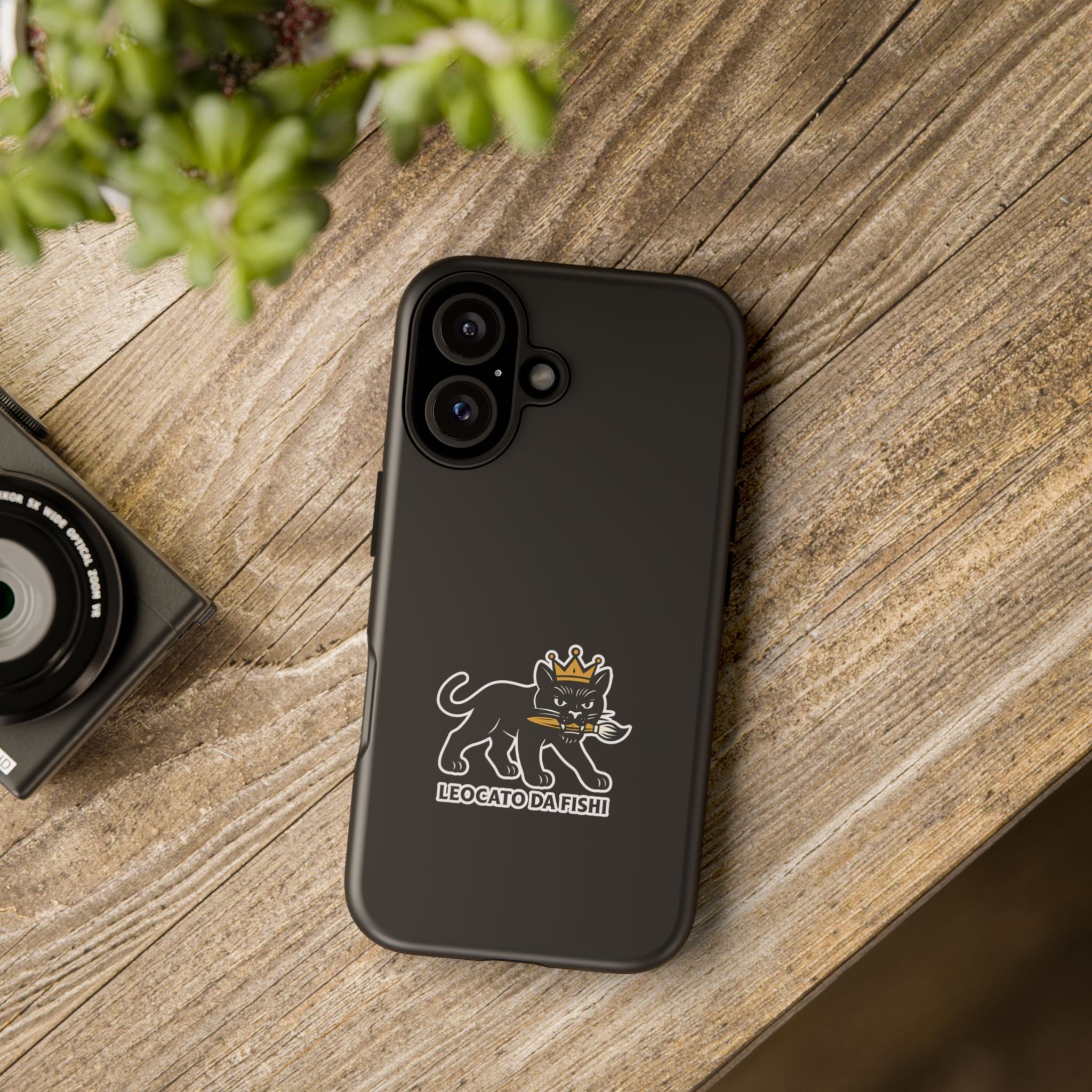 Tough Cases Phone Case, Unique Cat Design, Perfect for Animal Lovers, Gift for Birthdays, Fun Accessory for Everyday Use
