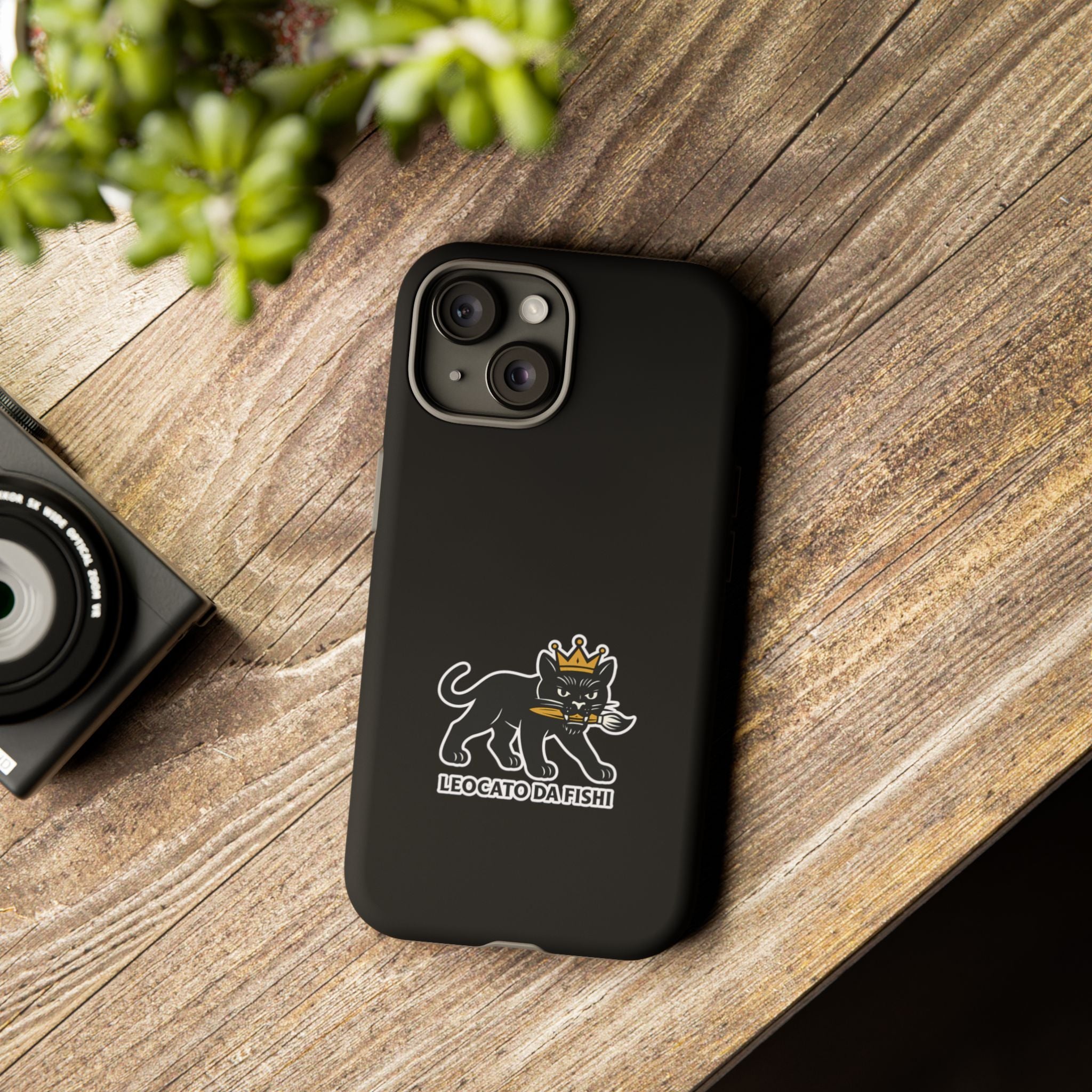 Tough Cases Phone Case, Unique Cat Design, Perfect for Animal Lovers, Gift for Birthdays, Fun Accessory for Everyday Use