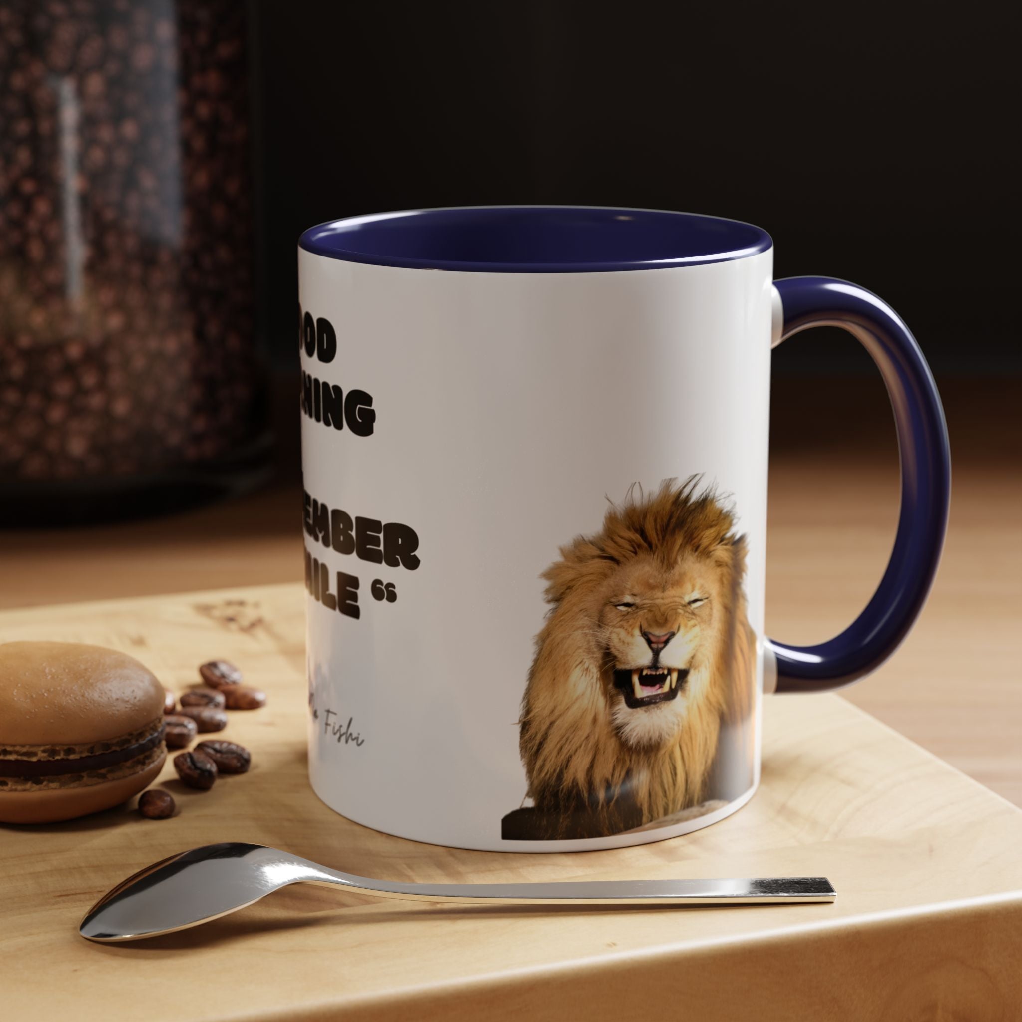 lion smile  Coffee Mug (11, 15oz)