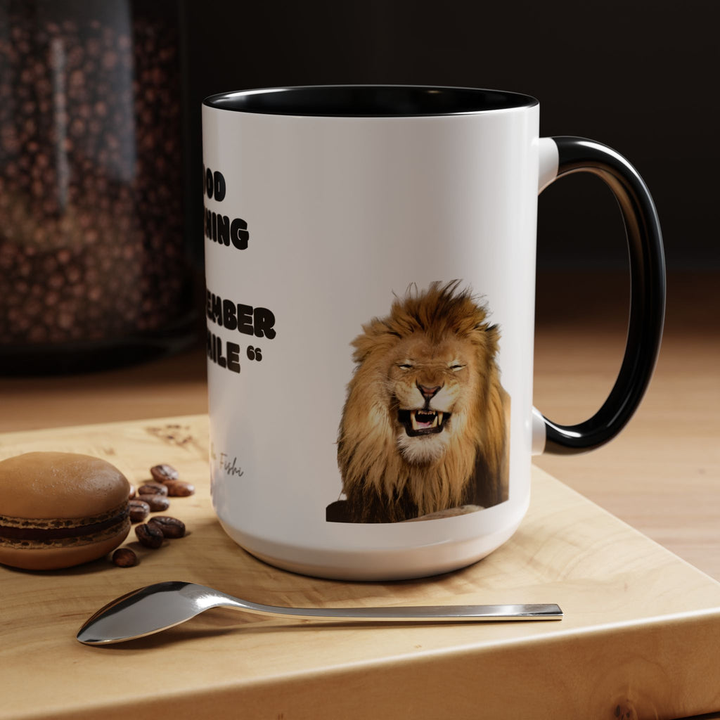 lion smile  Coffee Mug (11, 15oz)
