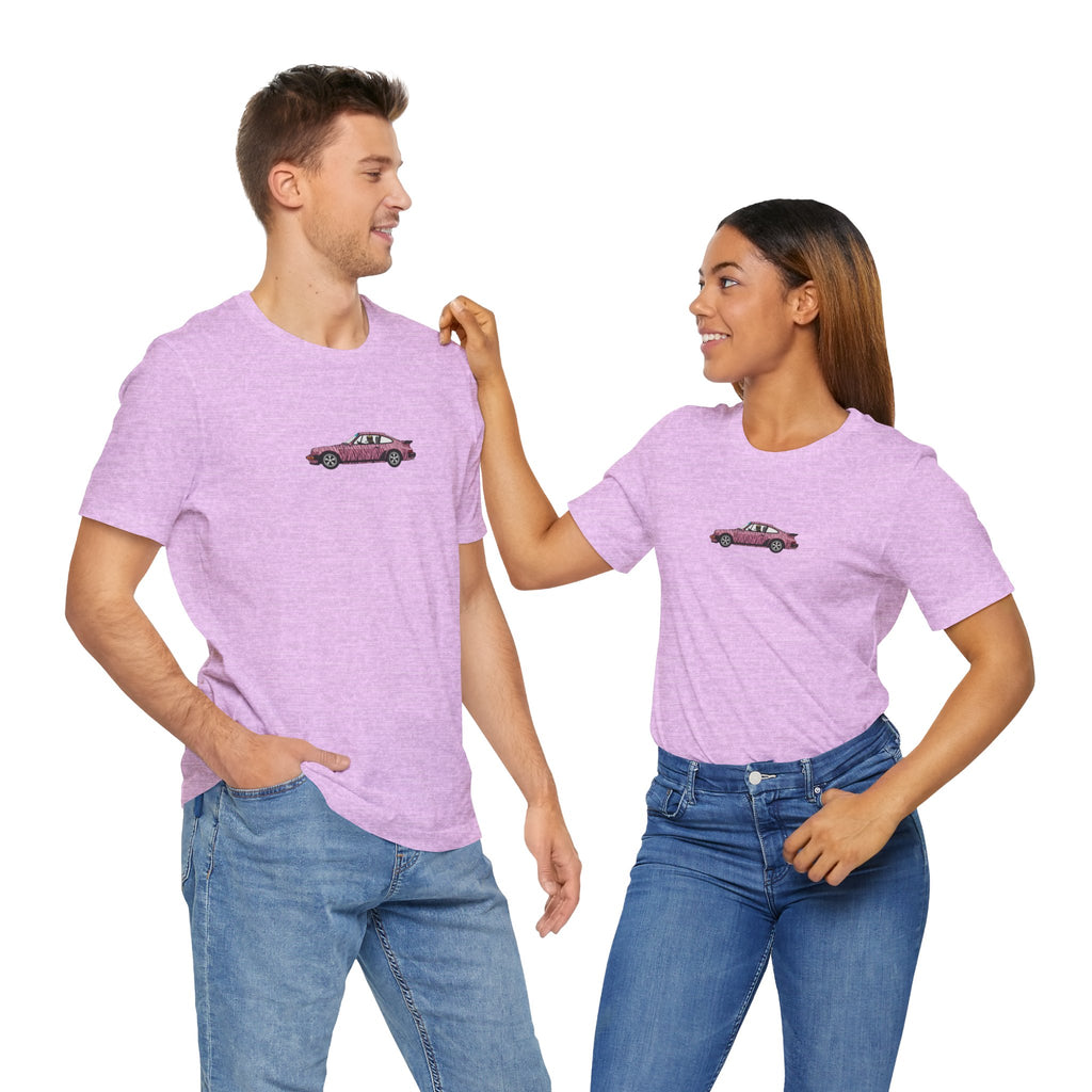 911 pink car unisex , high quality