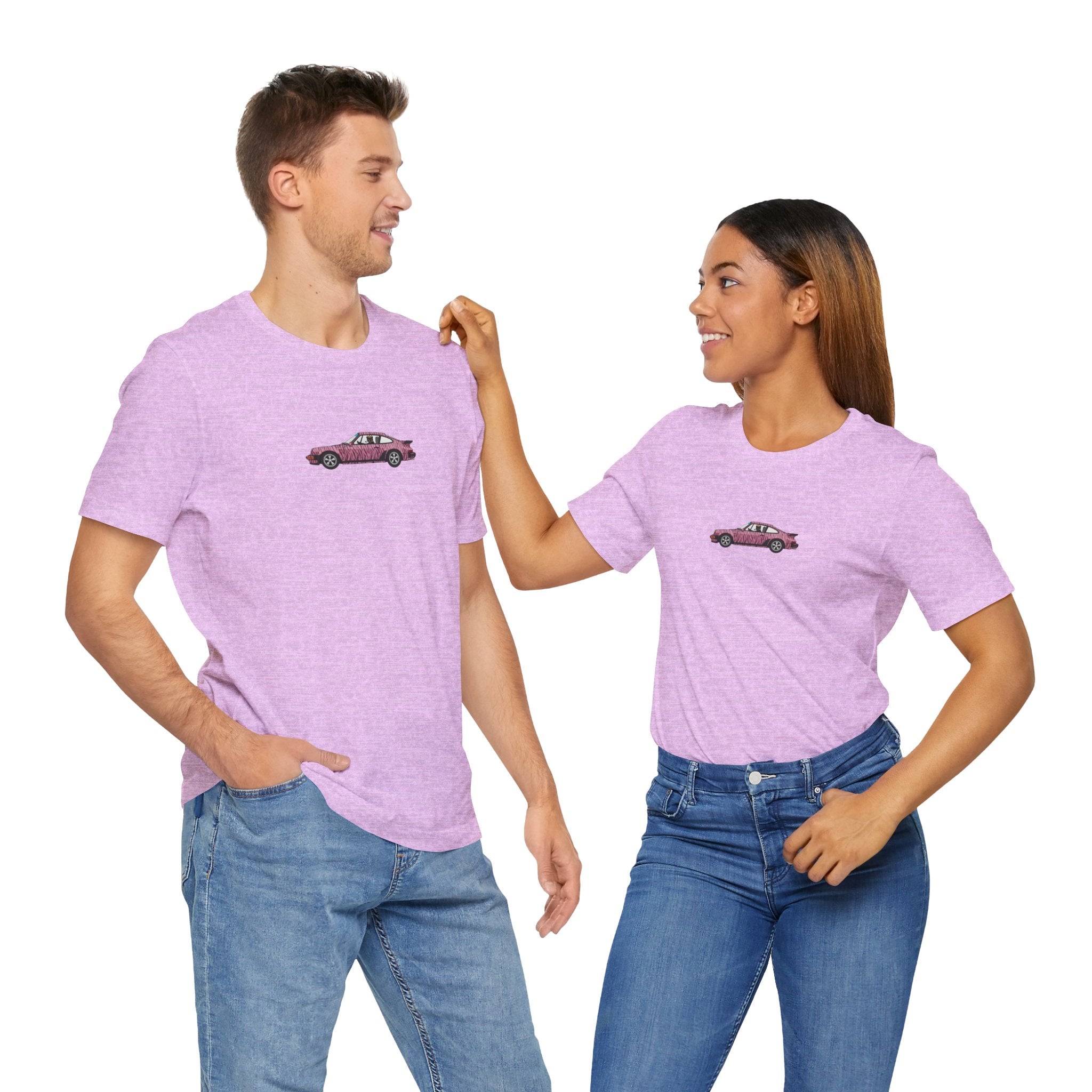 911 pink car unisex , high quality