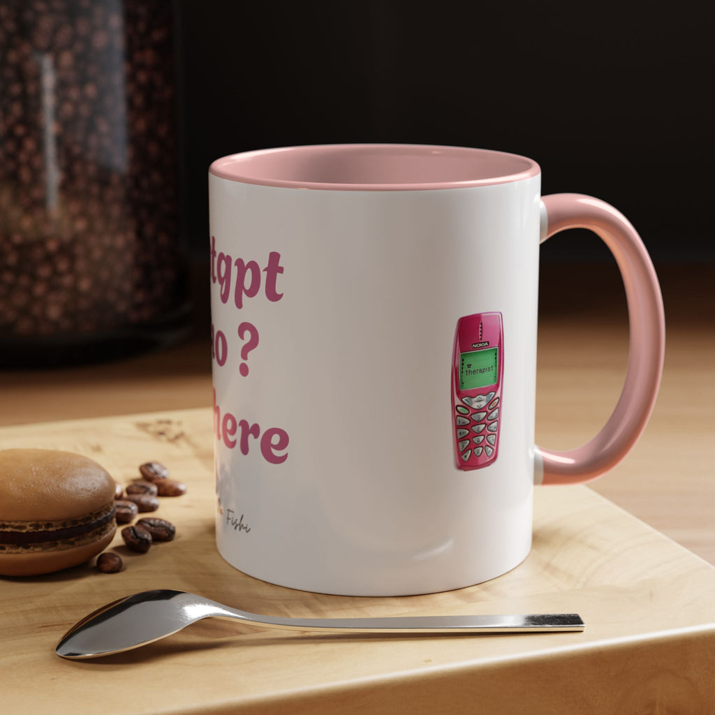 chatgpt how iam here Coffee Mug (11, 15oz)