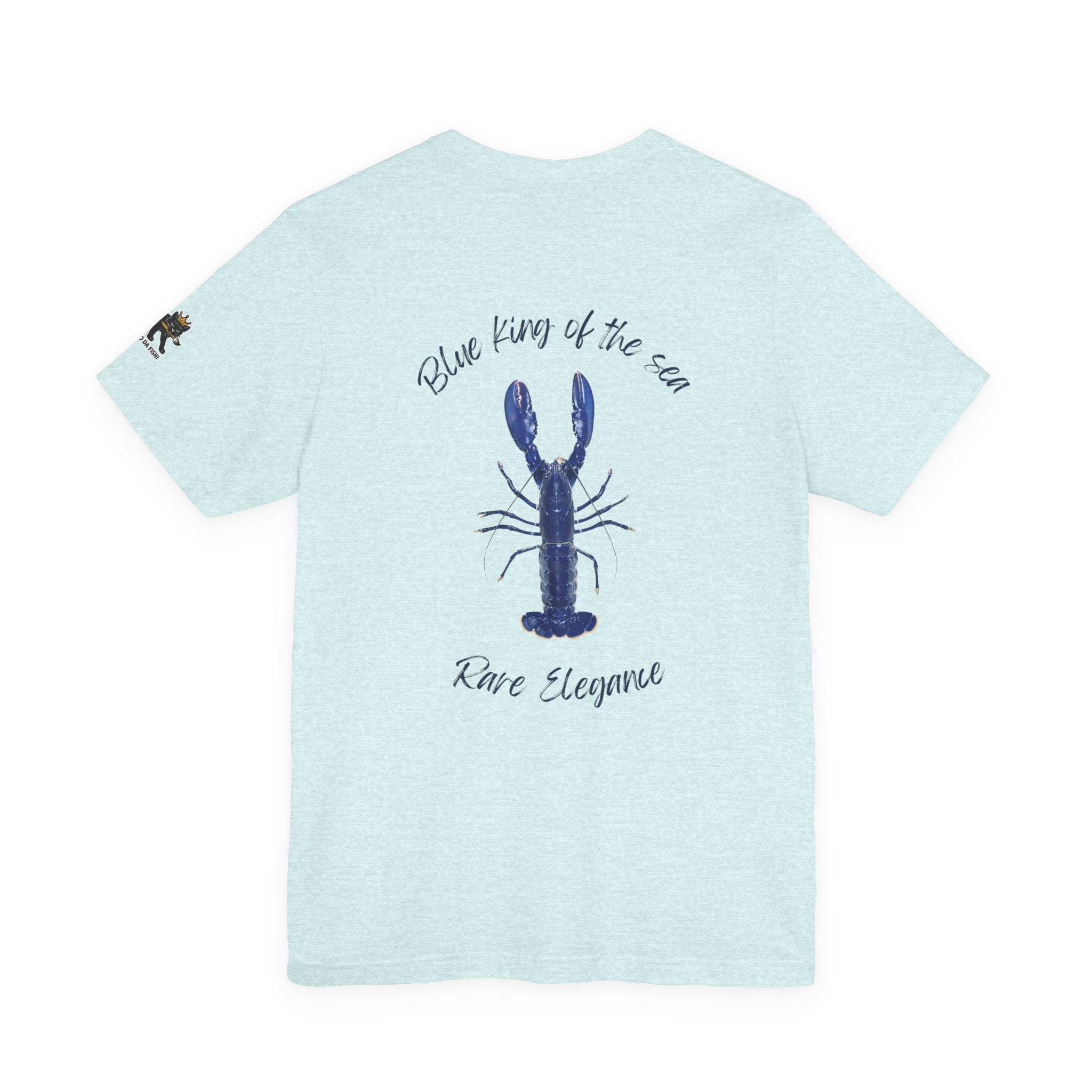 blue king of sea Lobster Graphic Tee, Casual Summer Shirt, Marine Life T-Shirt, Gift for Sea Lovers,  high quality